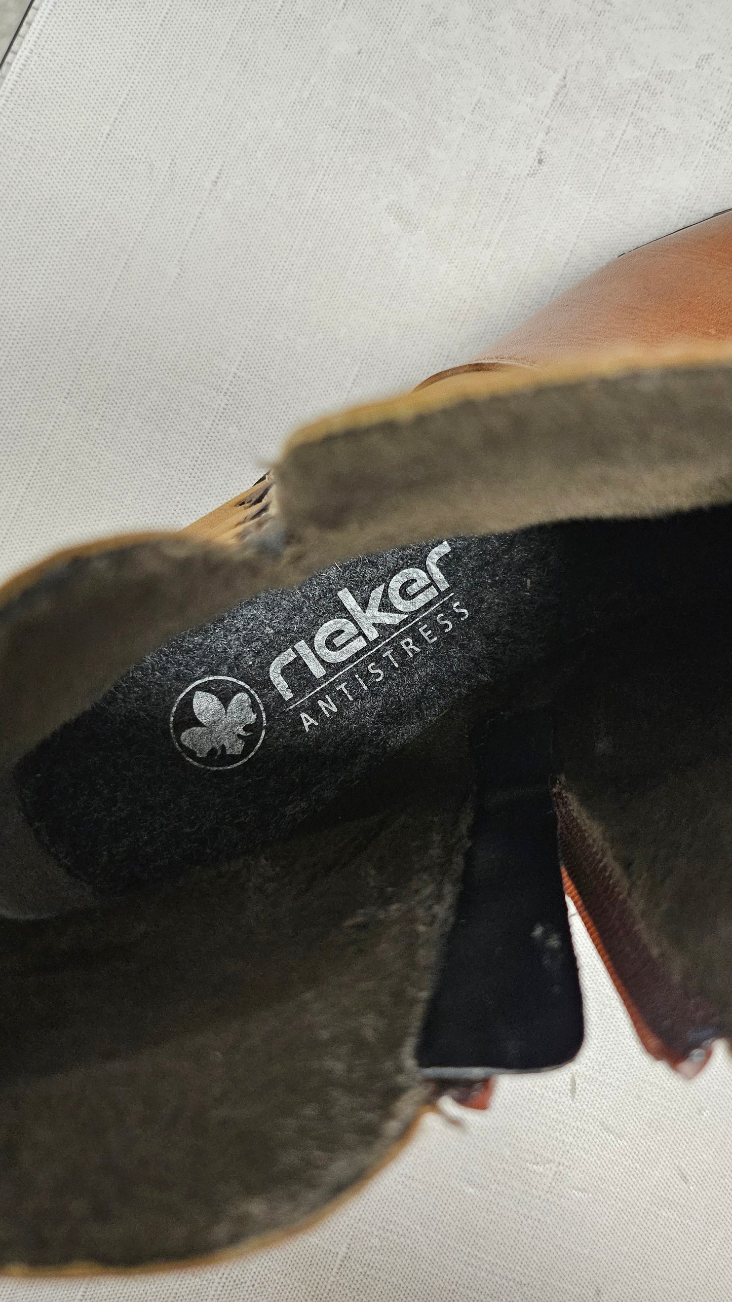 Rieker Tan Ankle Boot (41)