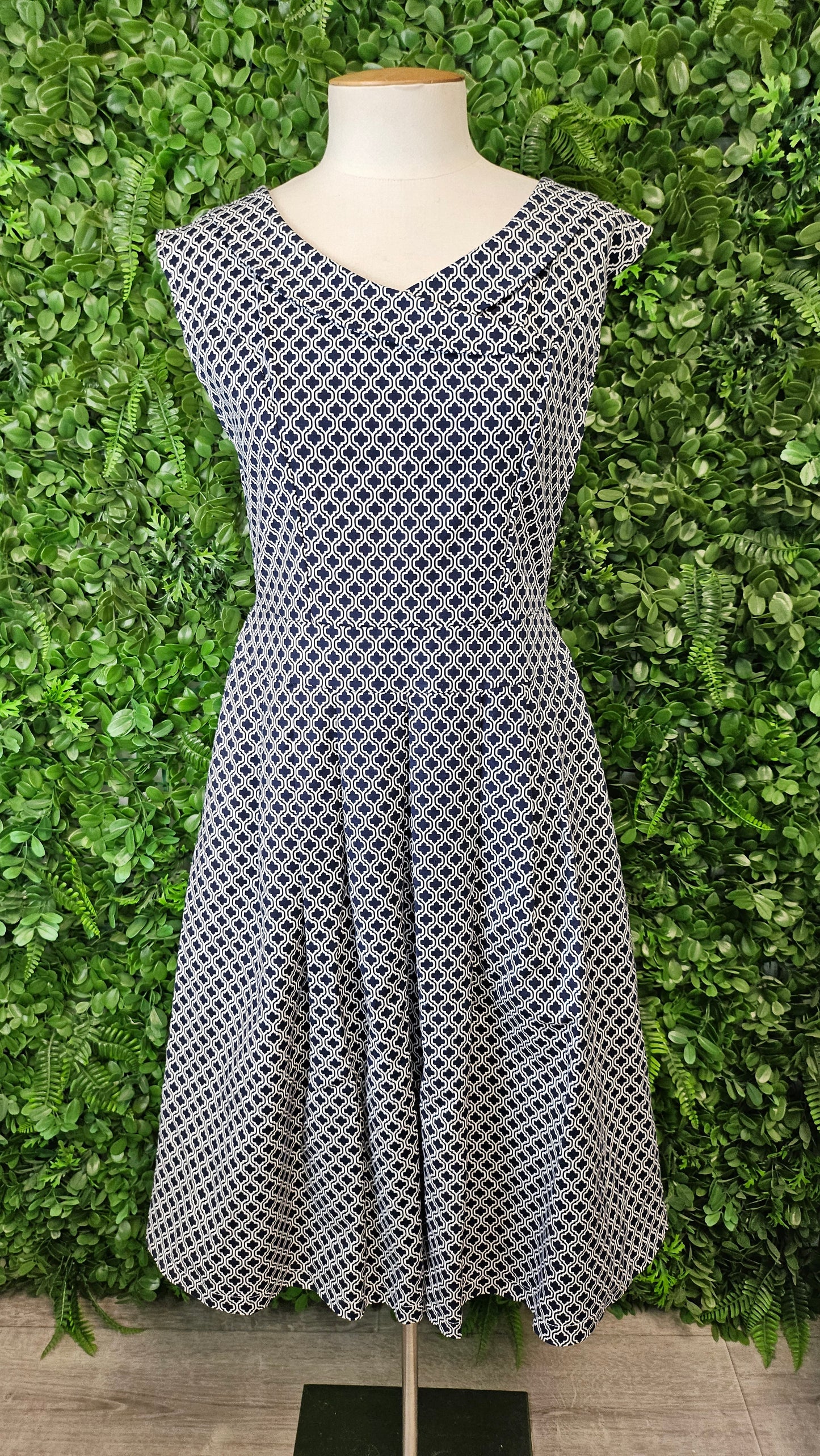 Timeless by Vanessa Tong Print Fit & Flare Dress (10)