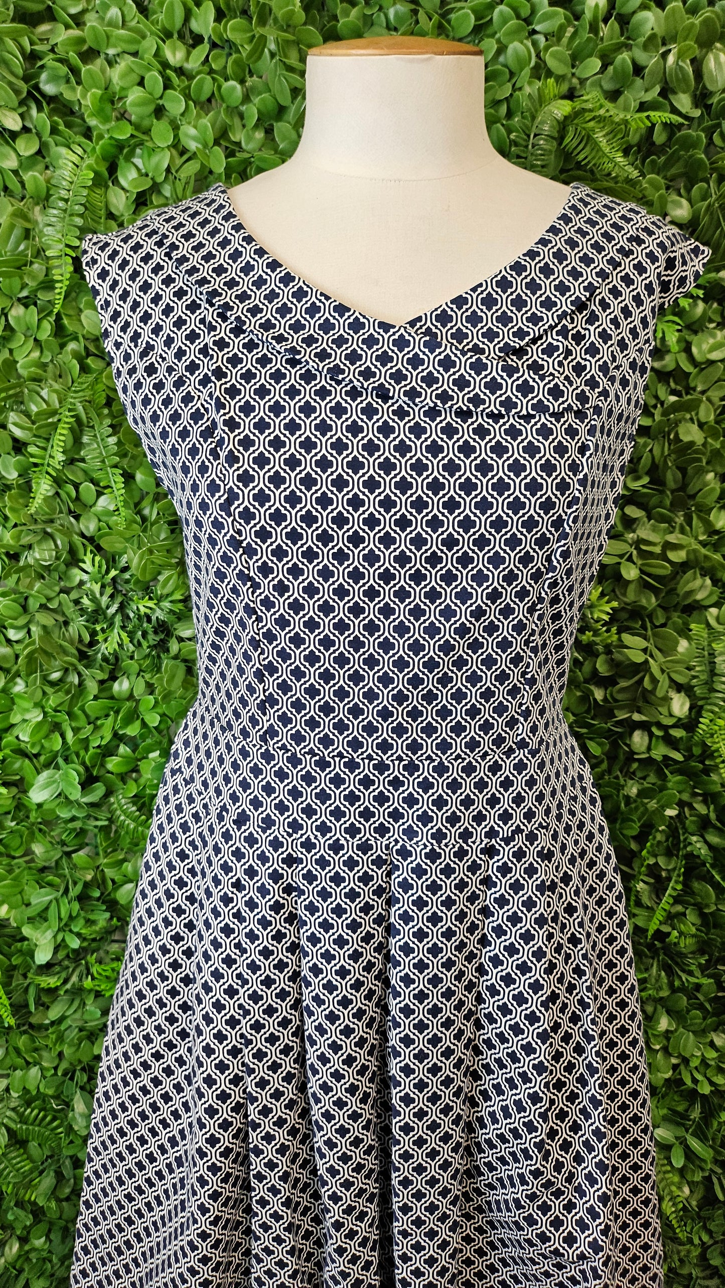 Timeless by Vanessa Tong Print Fit & Flare Dress (10)