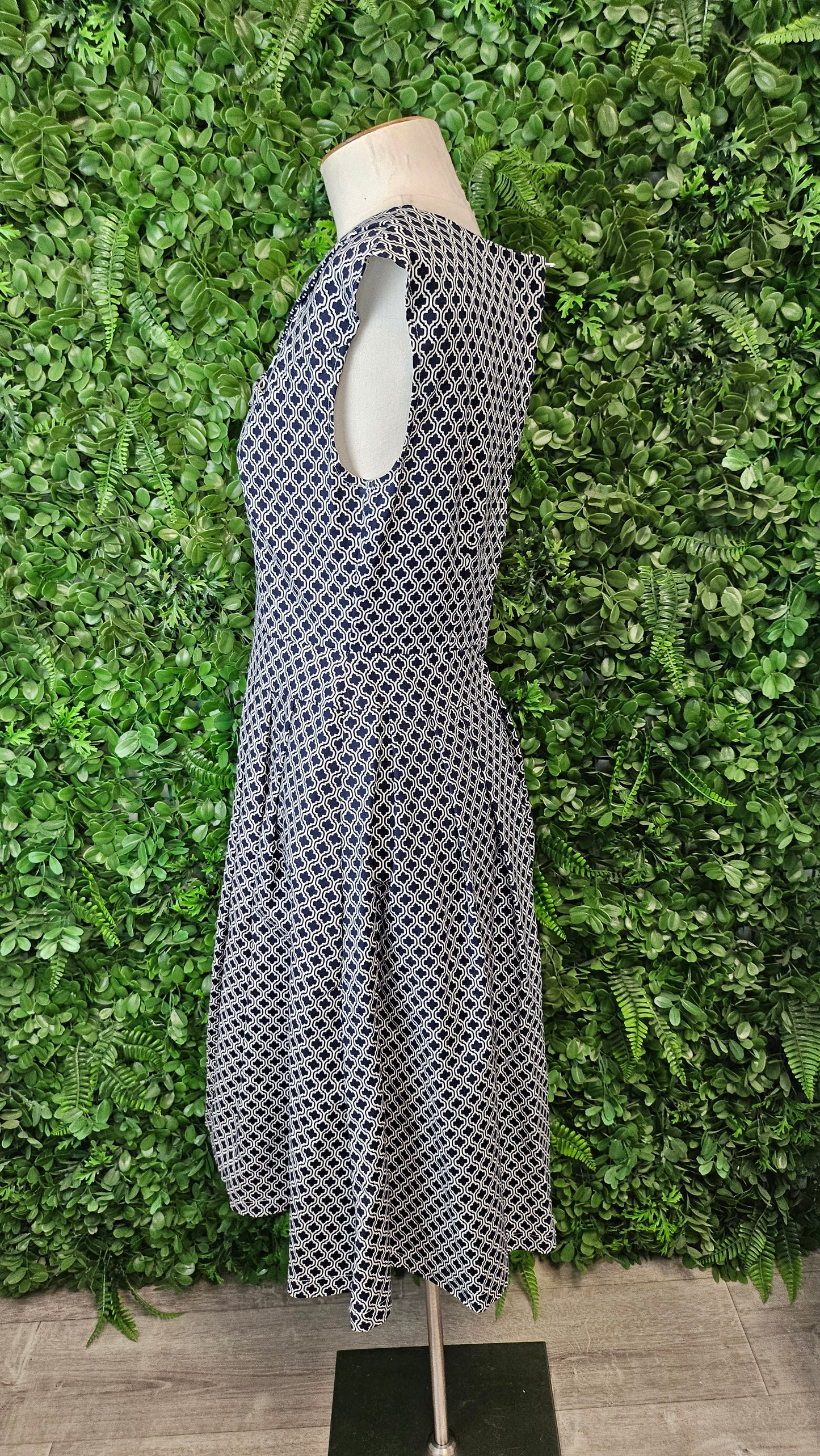 Timeless by Vanessa Tong Print Fit & Flare Dress (10)