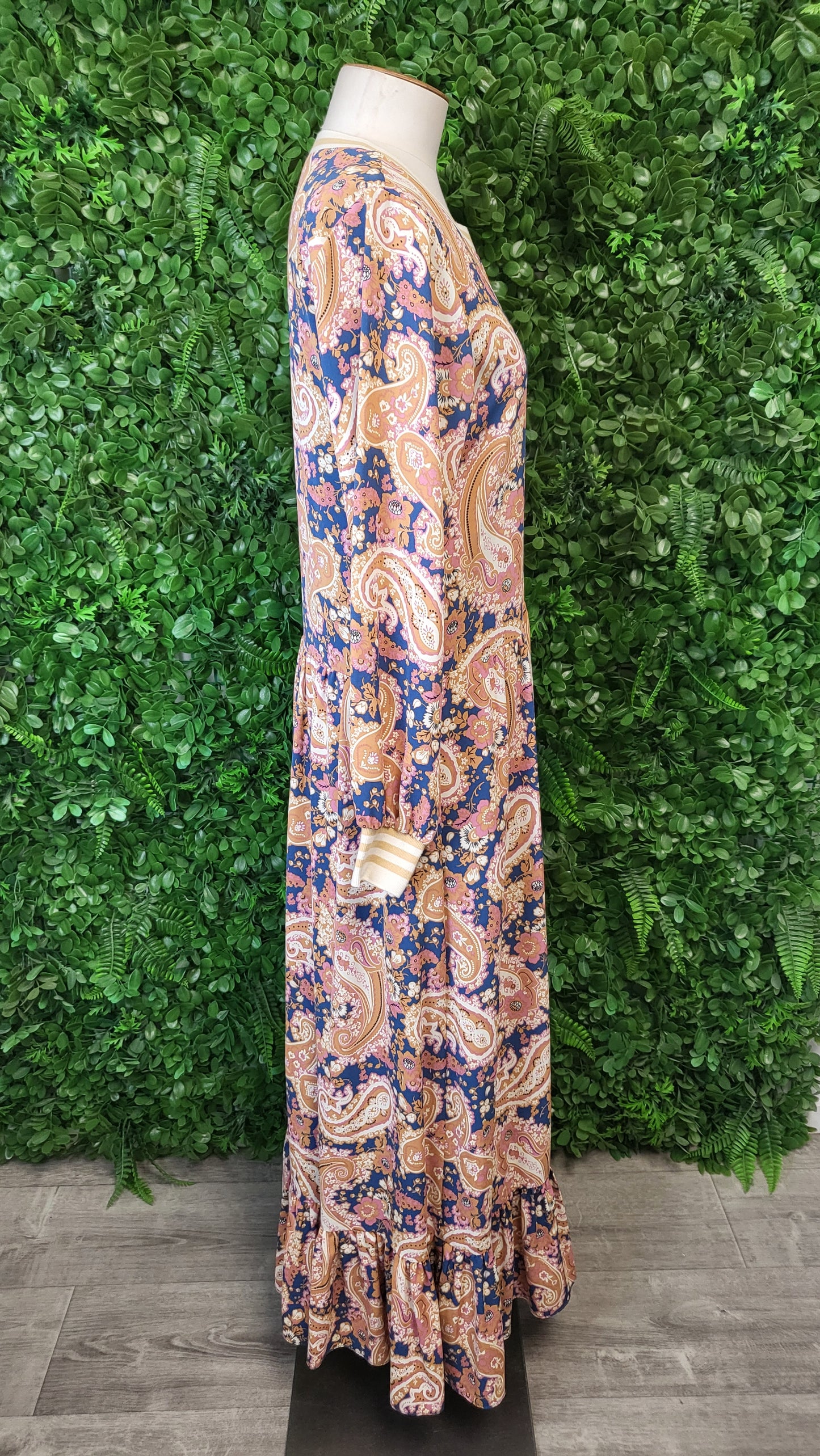 Charlo Print Maxi Dress (8-10)