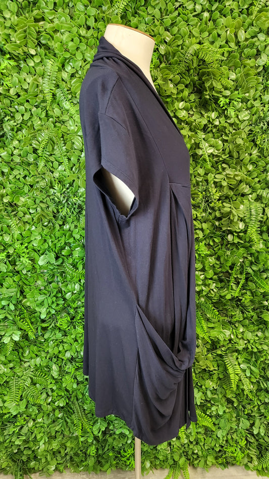 City Collection Navy Drape Vest BNWT (18)