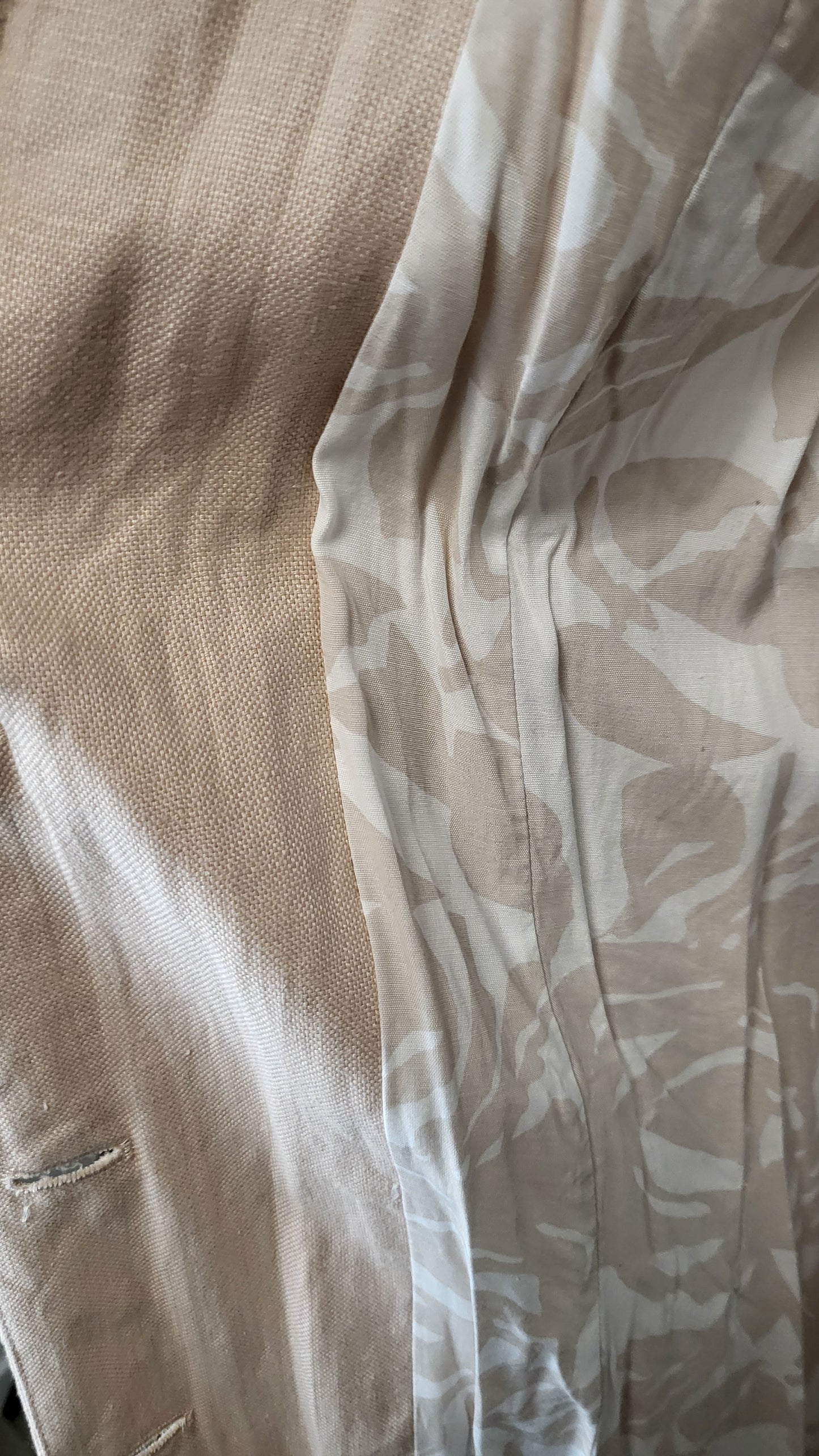 Noa Noa Beige Linen Coat (12)