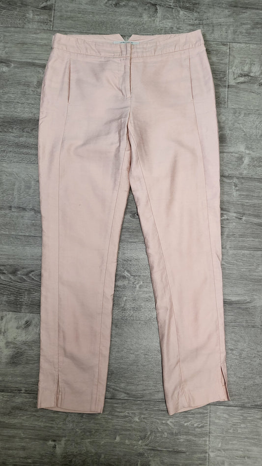 Laura Ashley Pink Slim Leg Pant (12)
