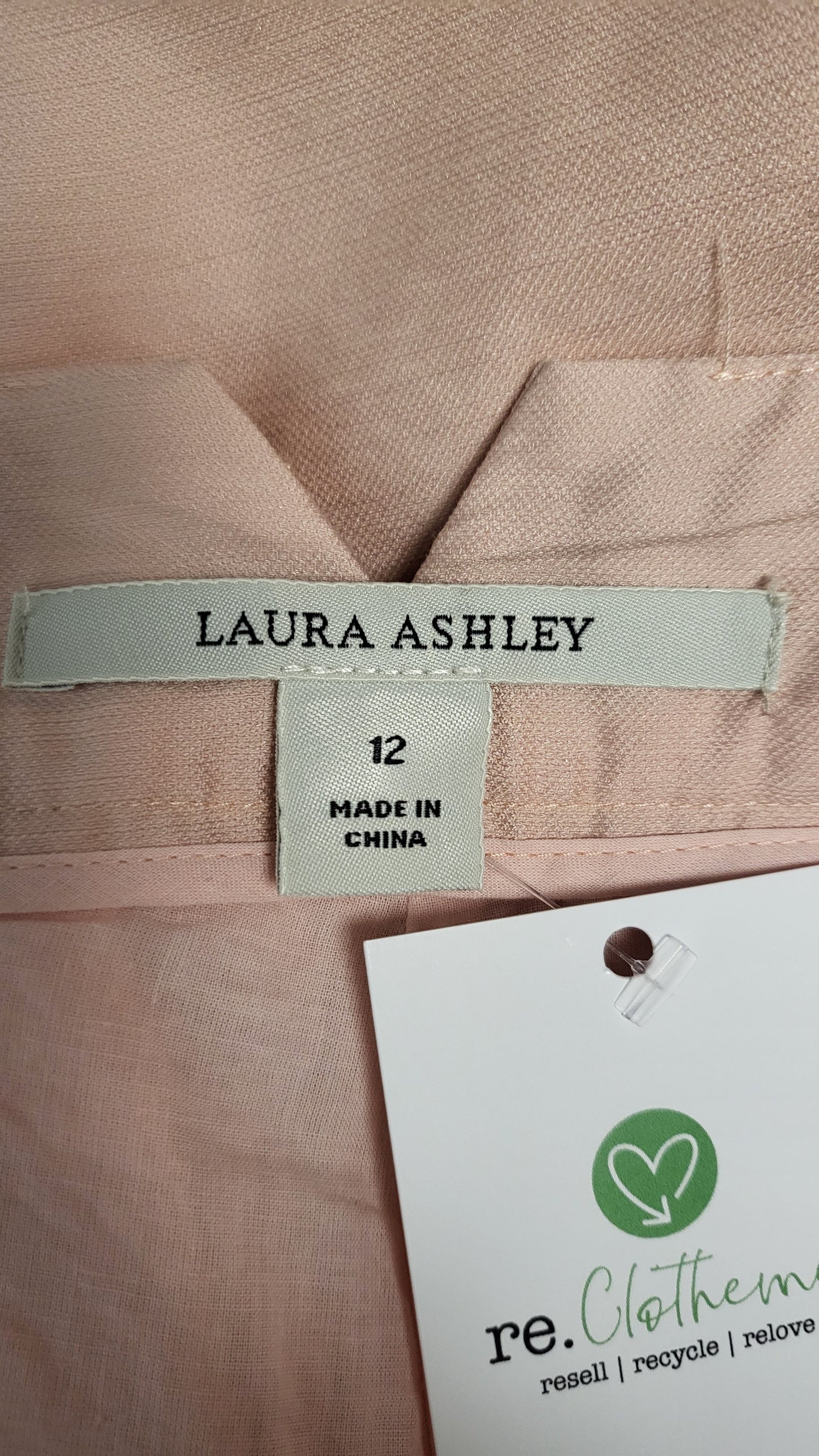 Laura Ashley Pink Slim Leg Pant (12)