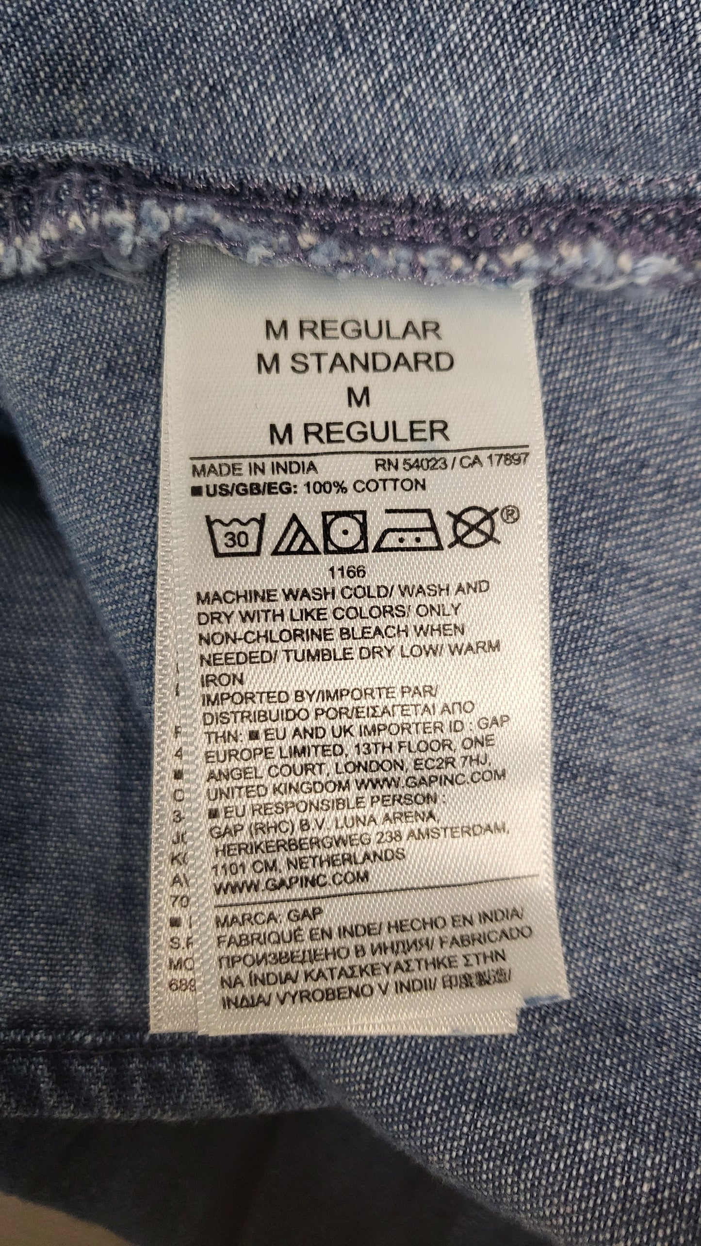 Gap Chambray Denim Skirt (12)