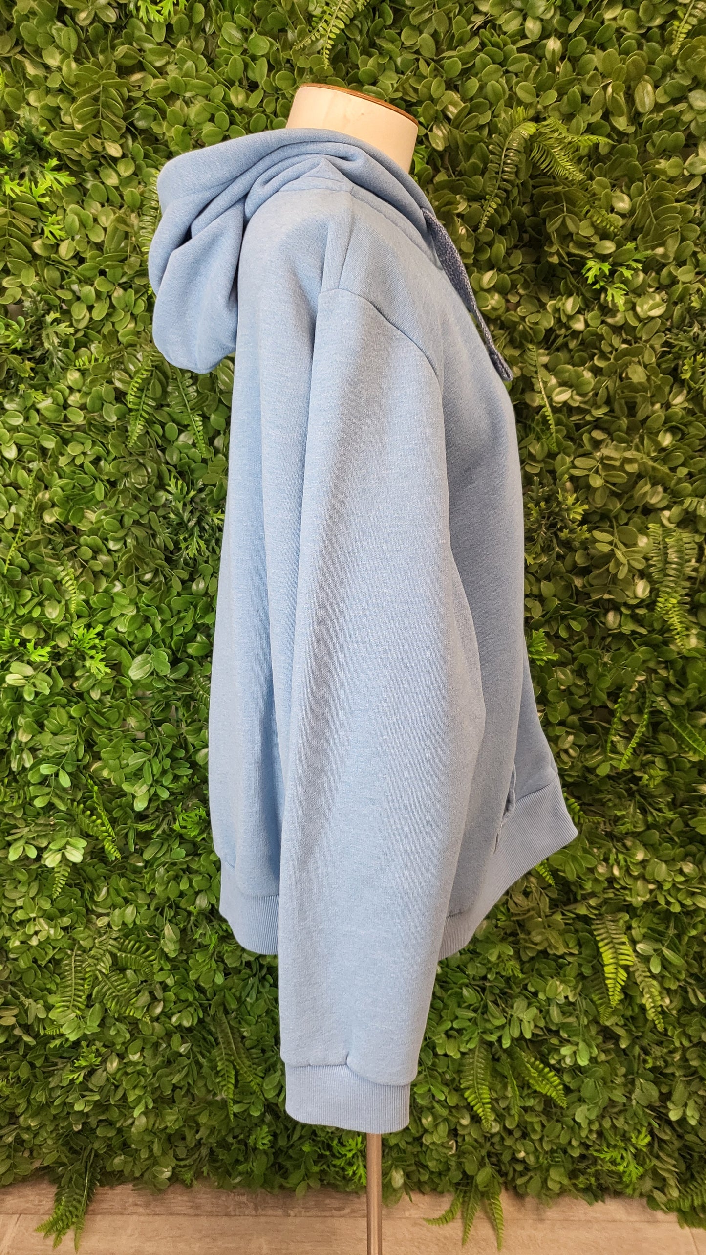 Weird Fish Blue Hooded Sweat (20)