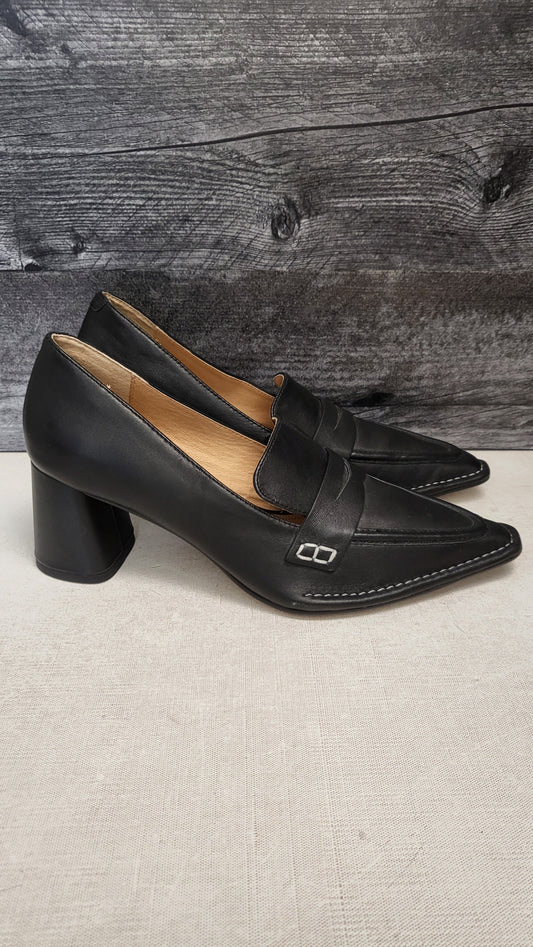 Jo Mercer Black Point Loafer (38)