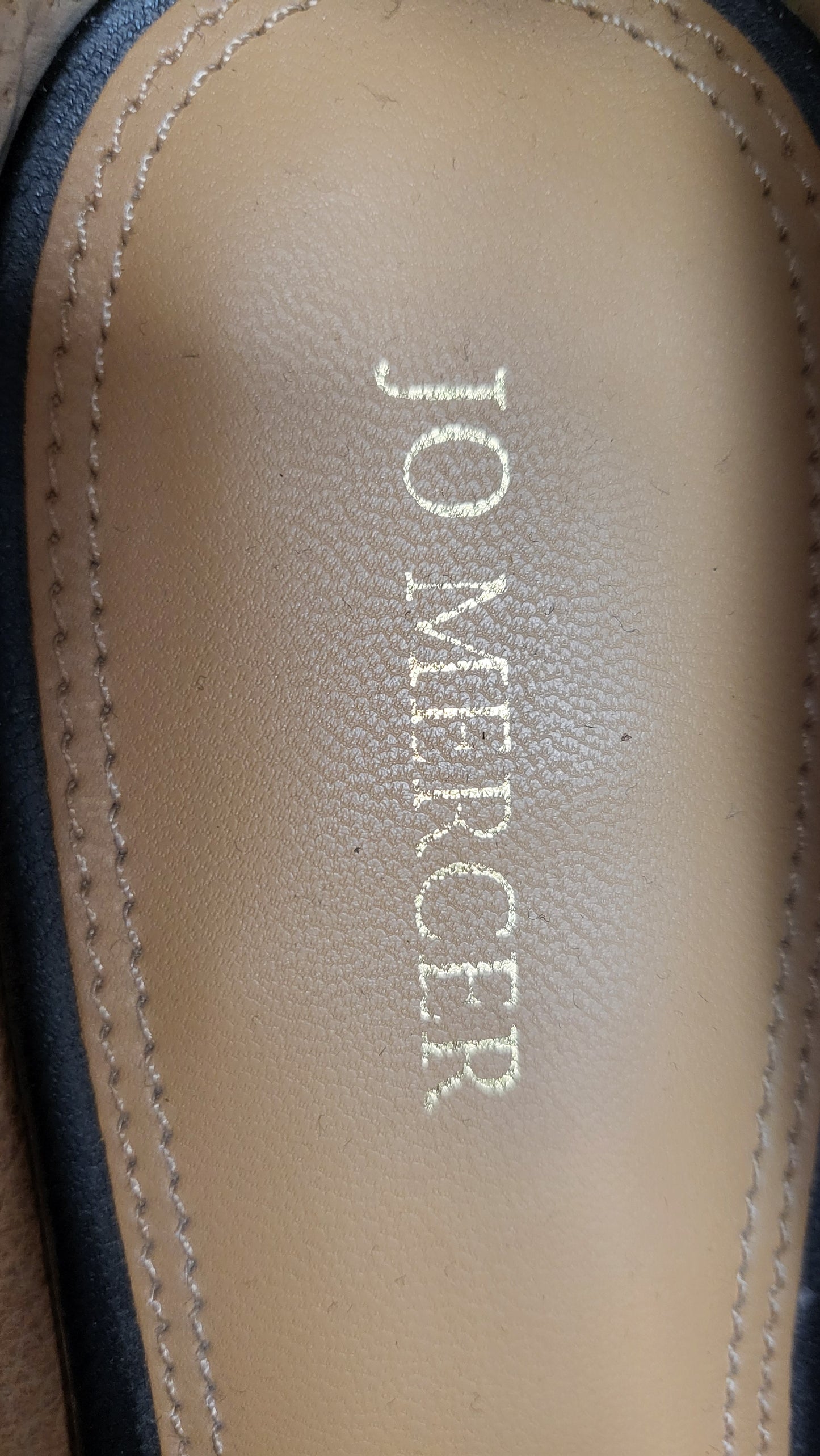 Jo Mercer Black Point Loafer (38)