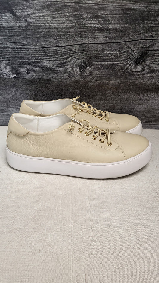 Rilassare Taupe Leather Sneaker (42)