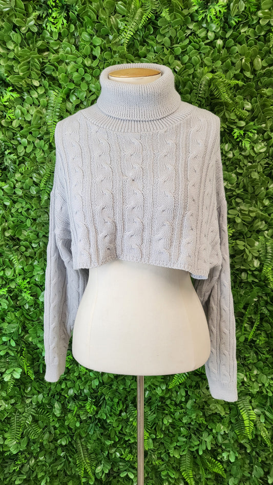 M Silver Grey Shoulder Shrug (8-10)