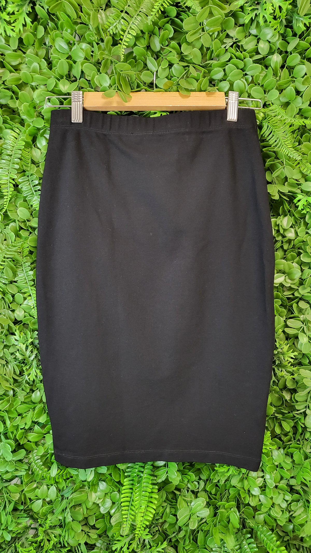 Paula Ryan Black Stretch Skirt (10)