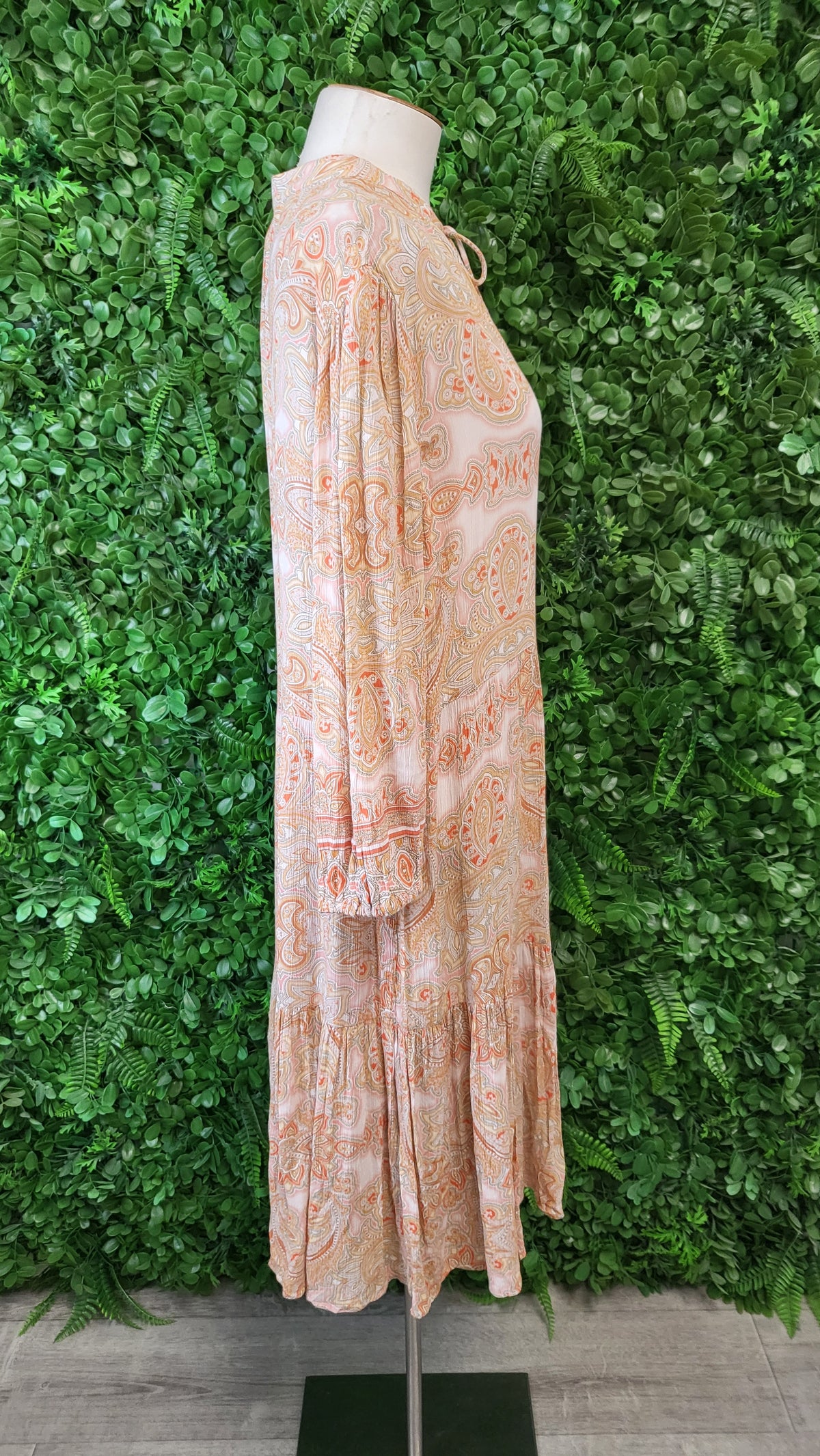 Lilac & Sage Paisley Day Dress (10)