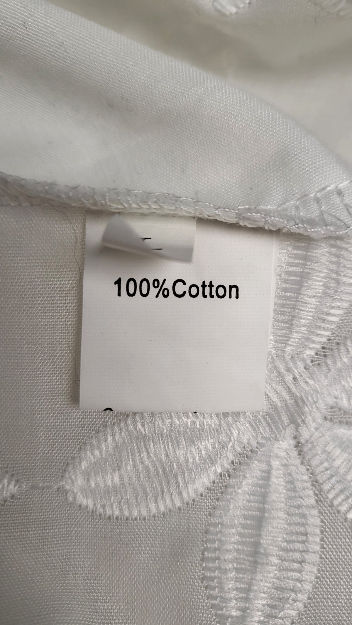 Unknown White Embroidered Top (10)