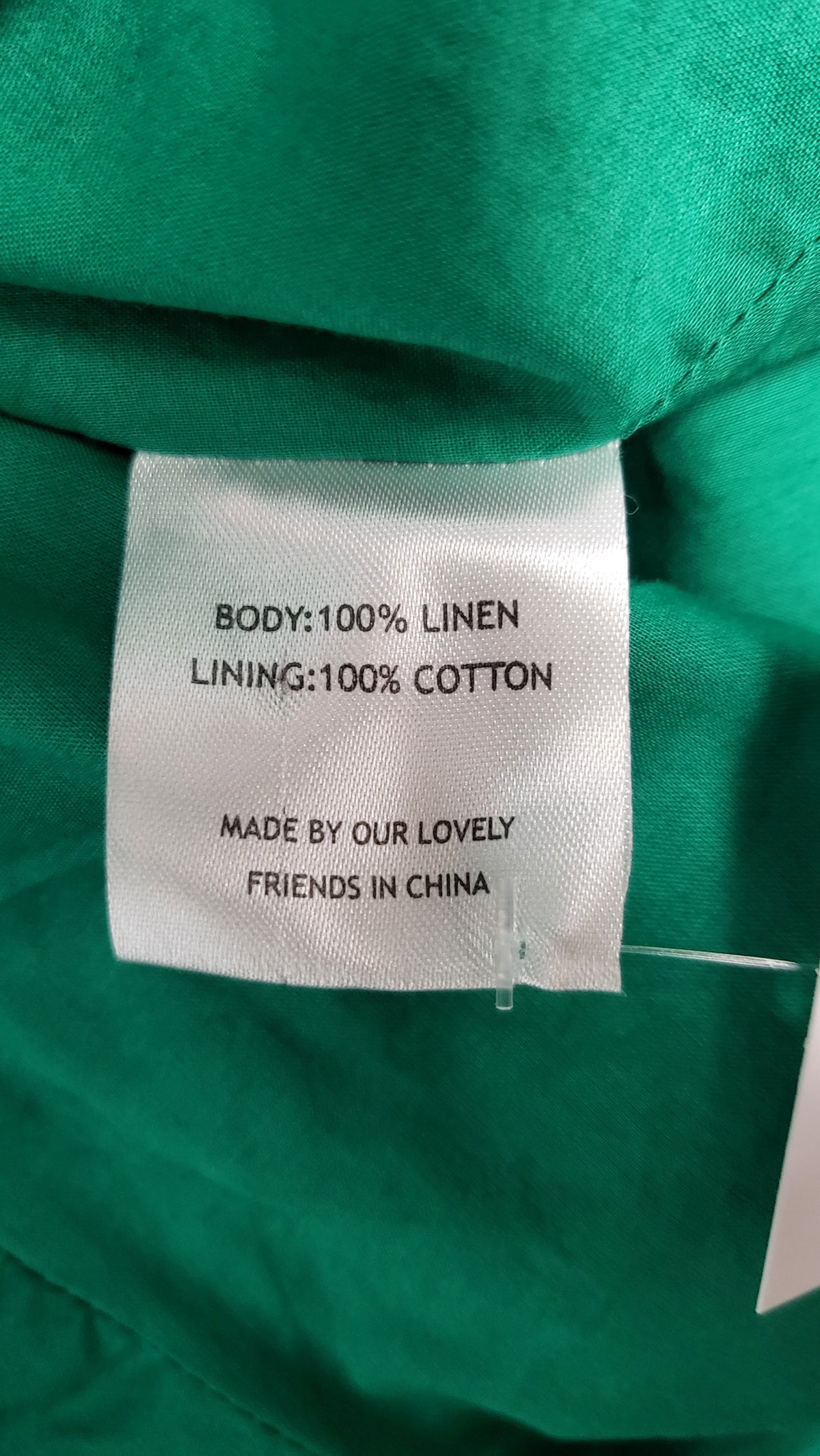 Lemon Tree Green Linen Blazer (10)