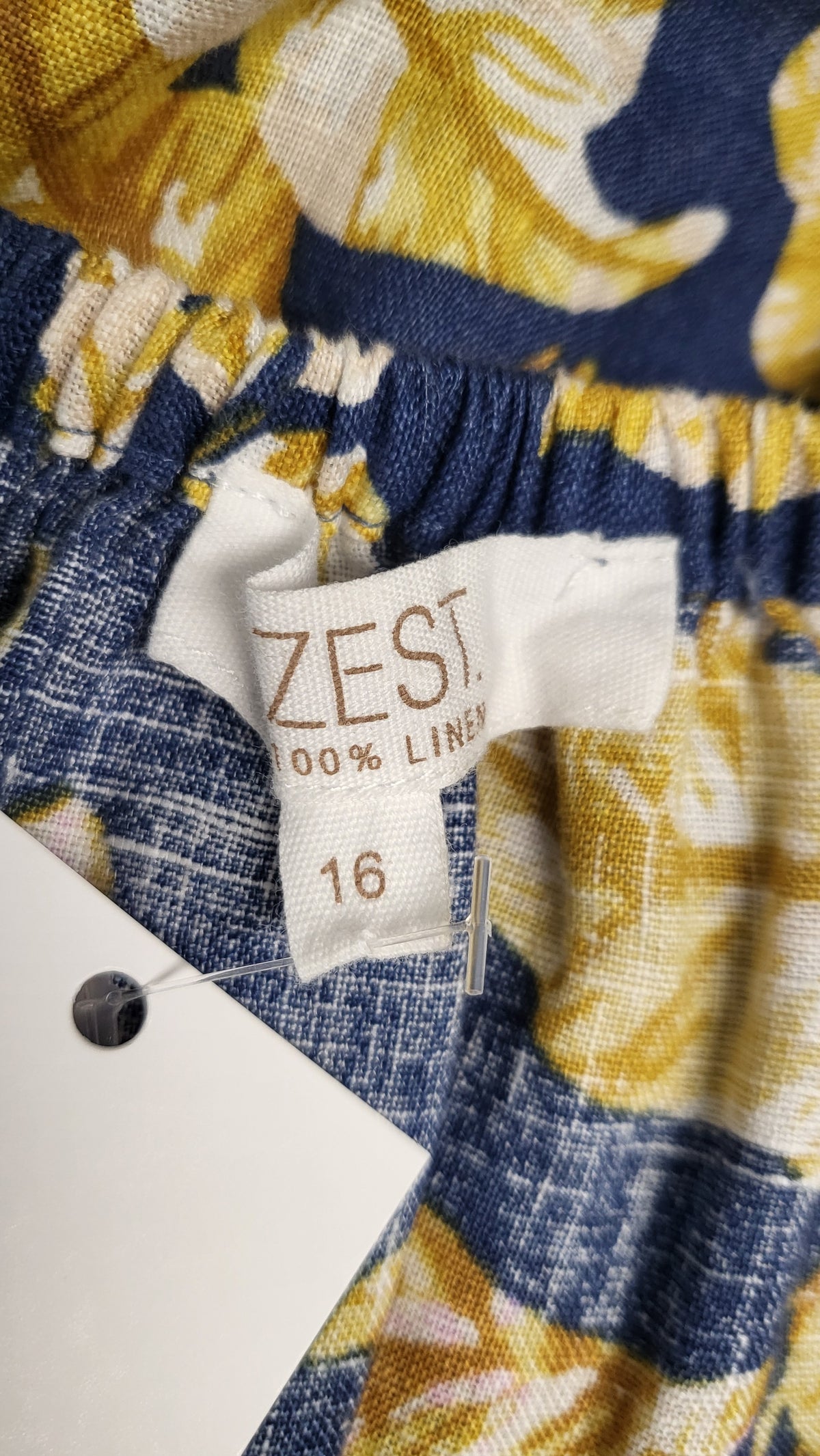 Zest Floral Linen Smock Top (16)