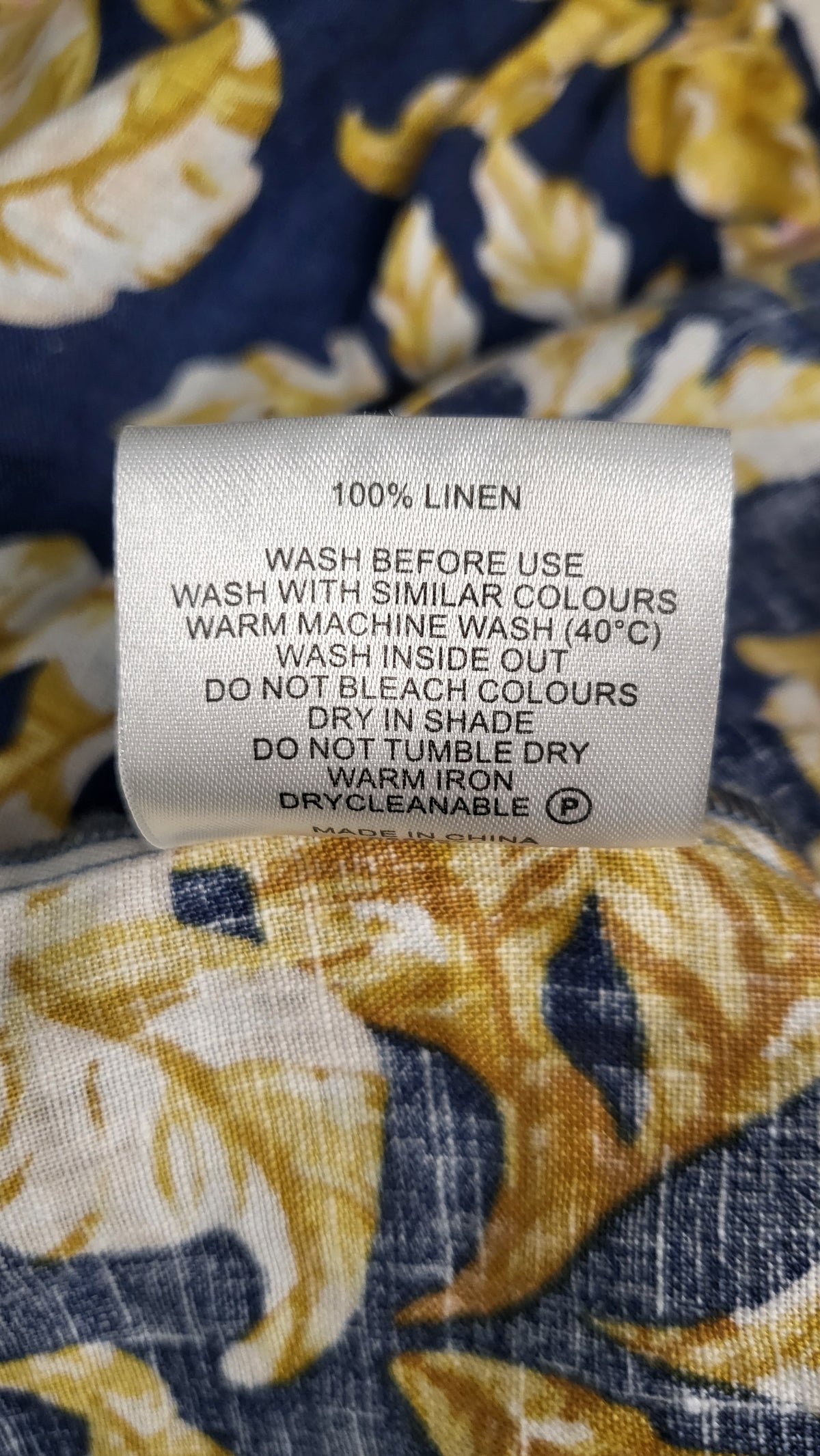 Zest Floral Linen Smock Top (16)