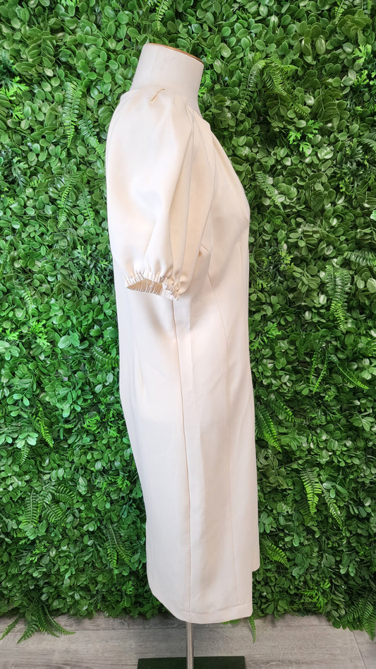 Karen Cream Biancia Dress BNWT (10-12)