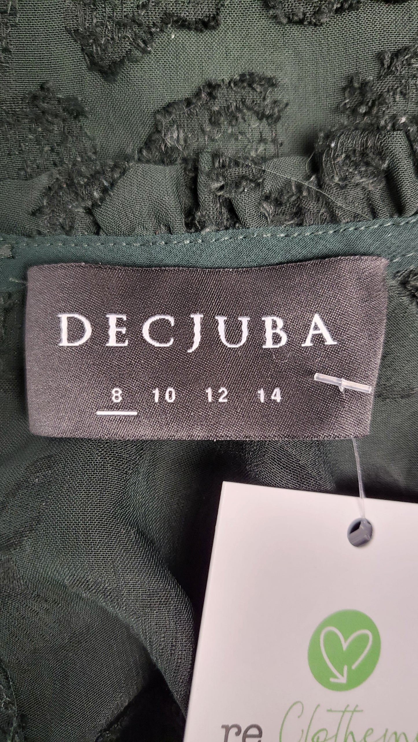 Decjuba Olive Burnout Top (8)