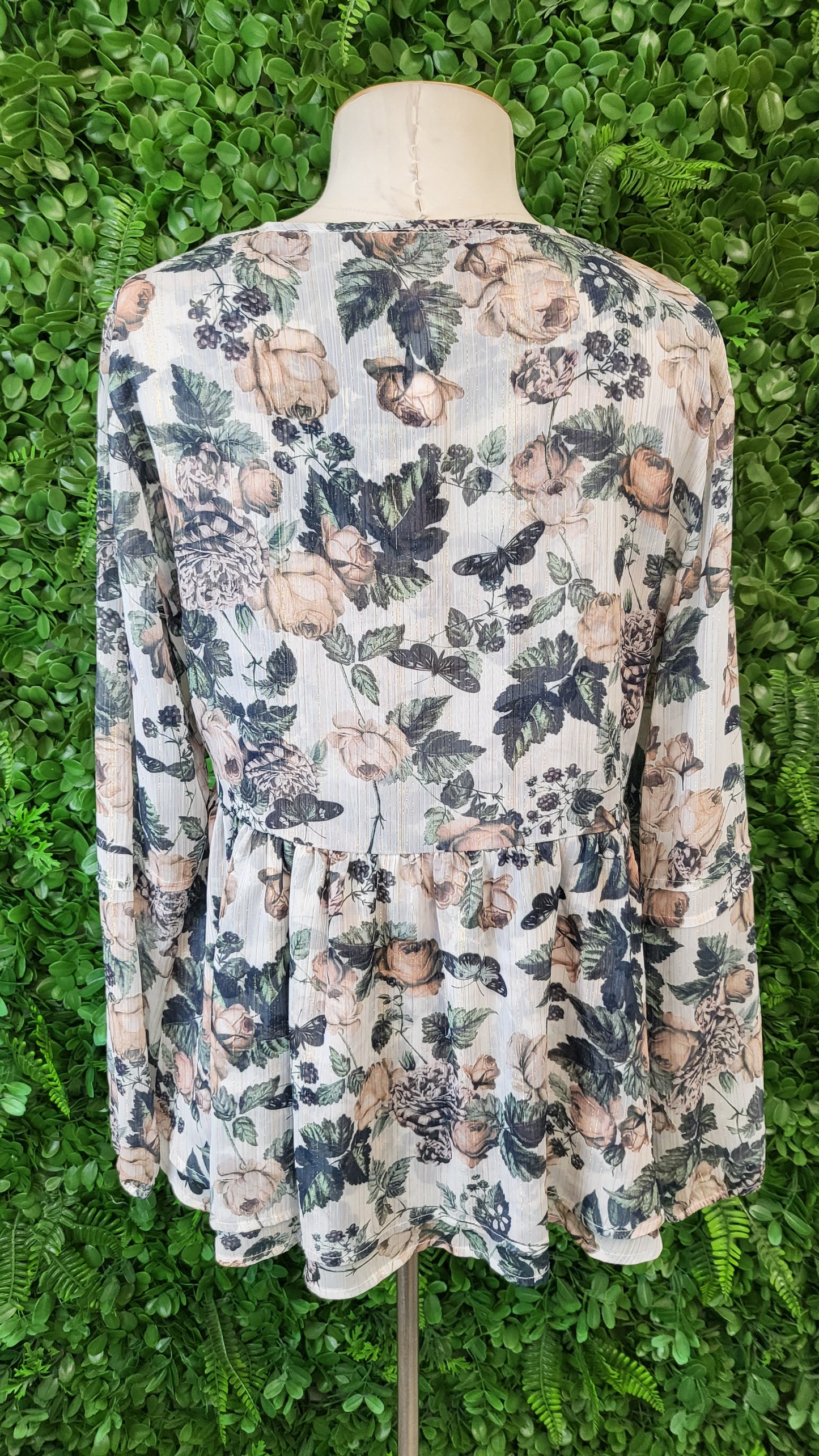 Portmans Floral Babydoll Top (10)