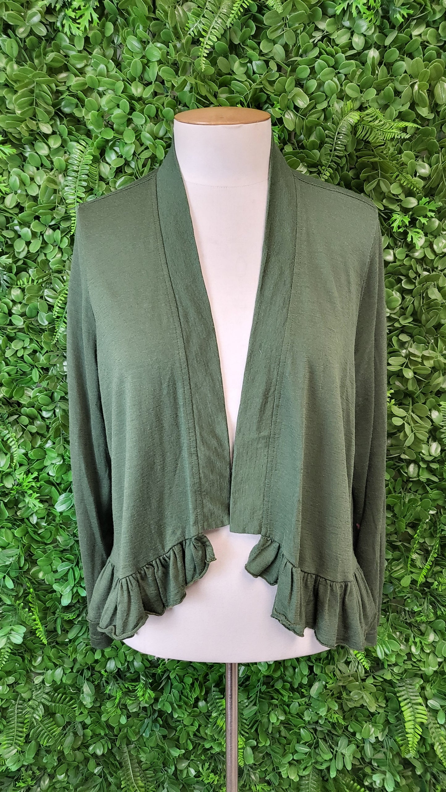TCD Khaki Merino Cardigan (14)