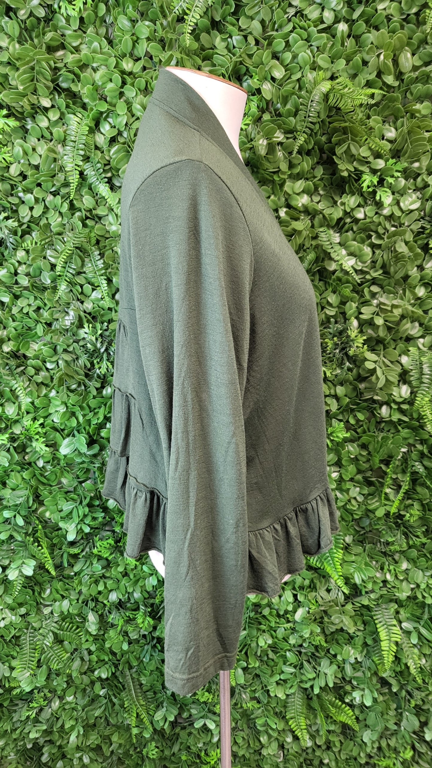 TCD Khaki Merino Cardigan (14)