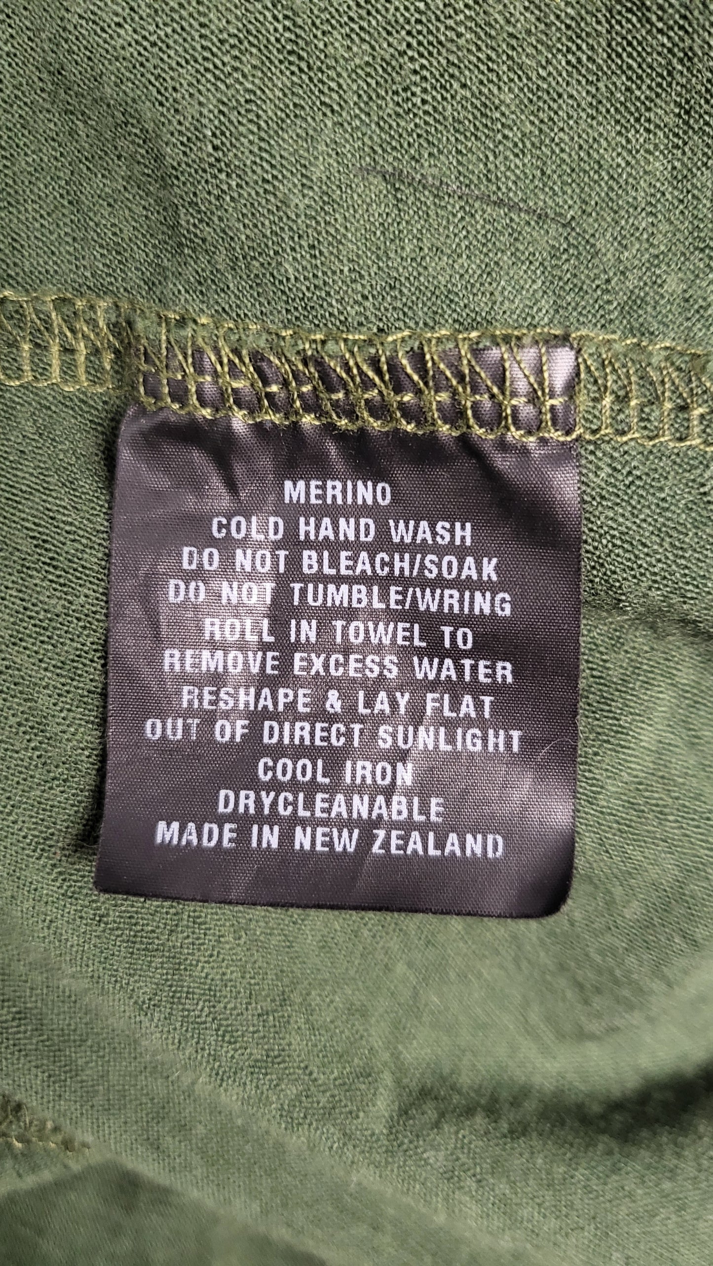 TCD Khaki Merino Cardigan (14)