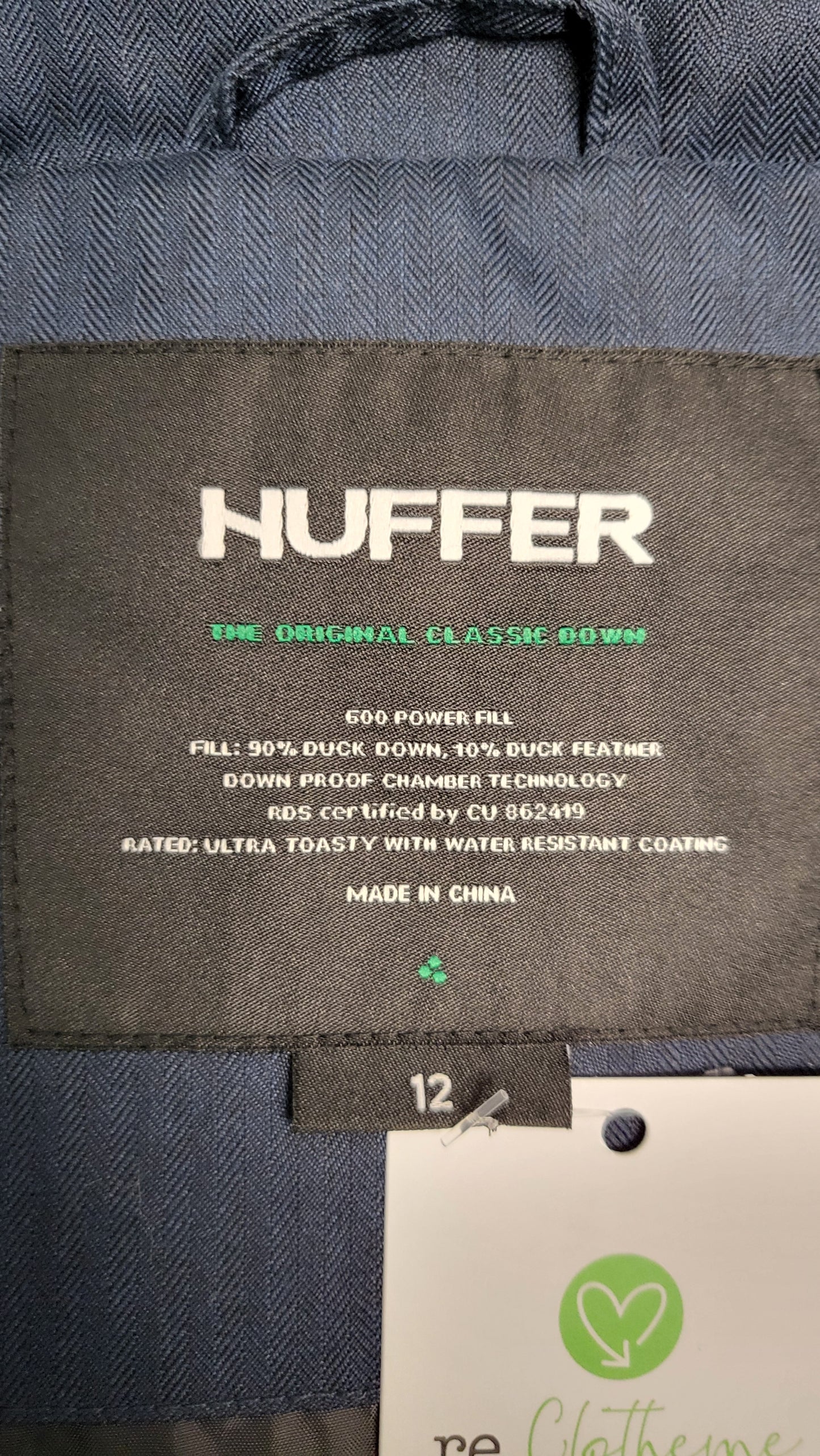 Huffer Navy Down Puffer Vest (12)