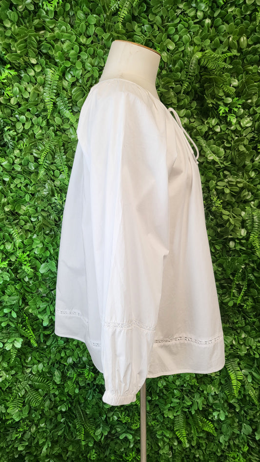 Isle Of Mine White Cotton Blouse (10)