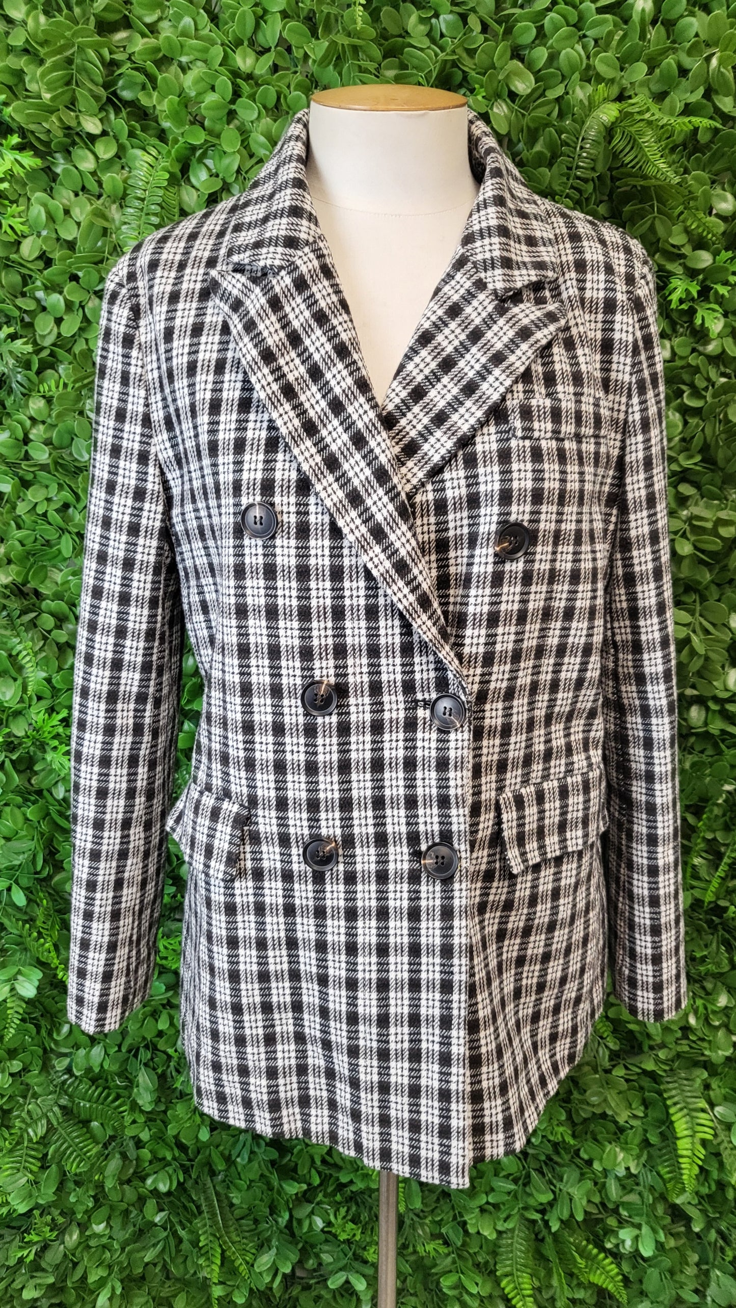 Pink Diamond Check Blazer (8)