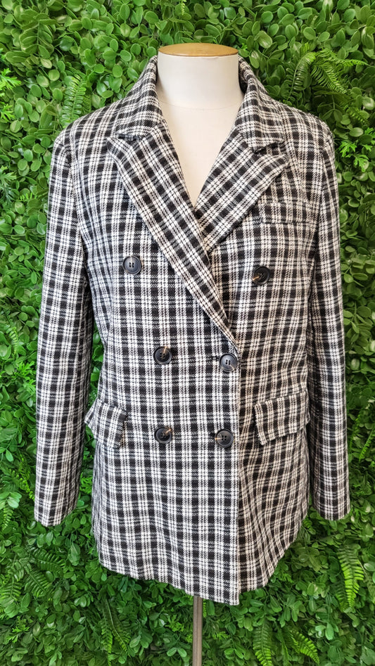 Pink Diamond Check Blazer (8)