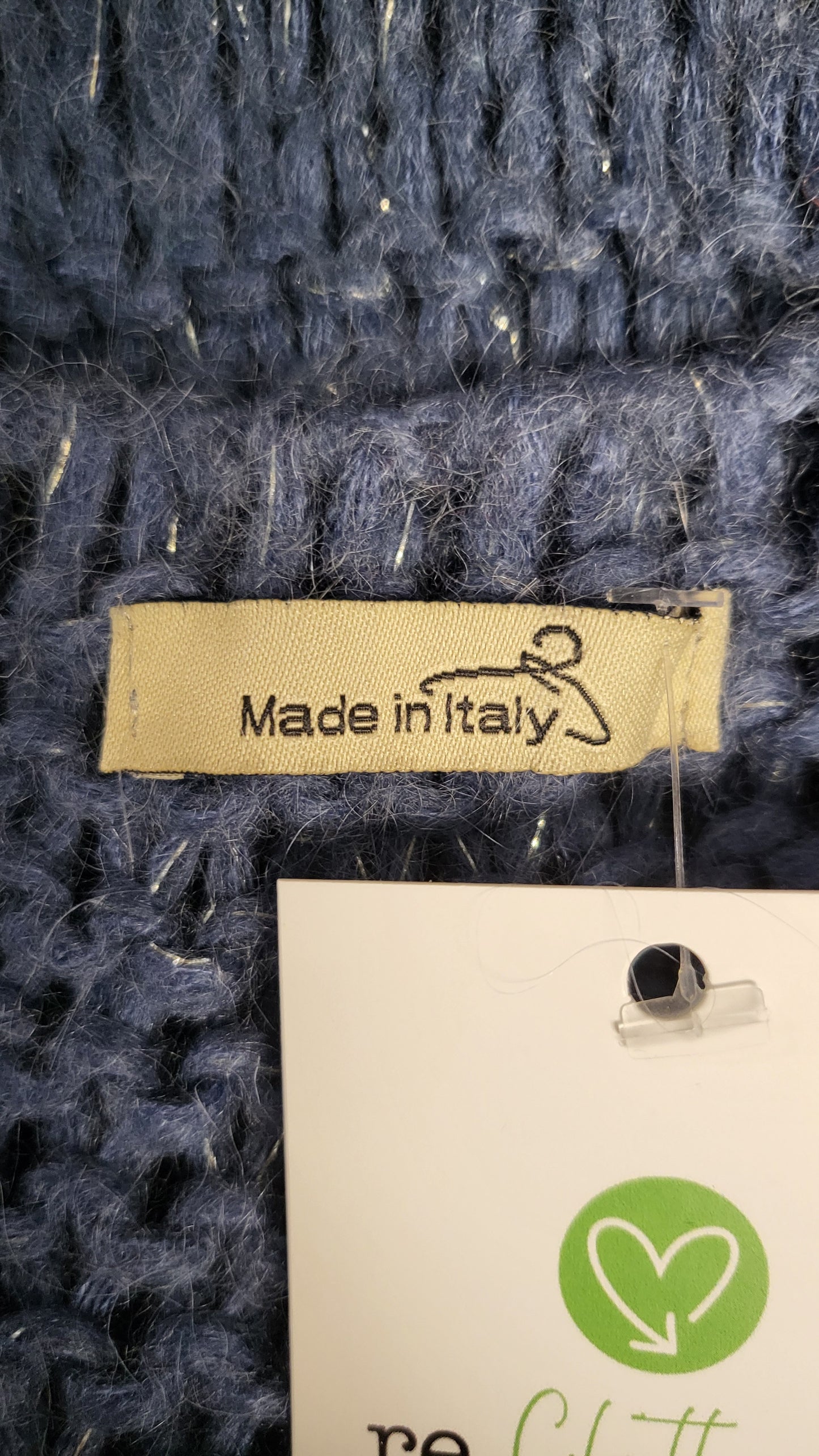 Made in Italy Blue Mohair Knit (10-12)