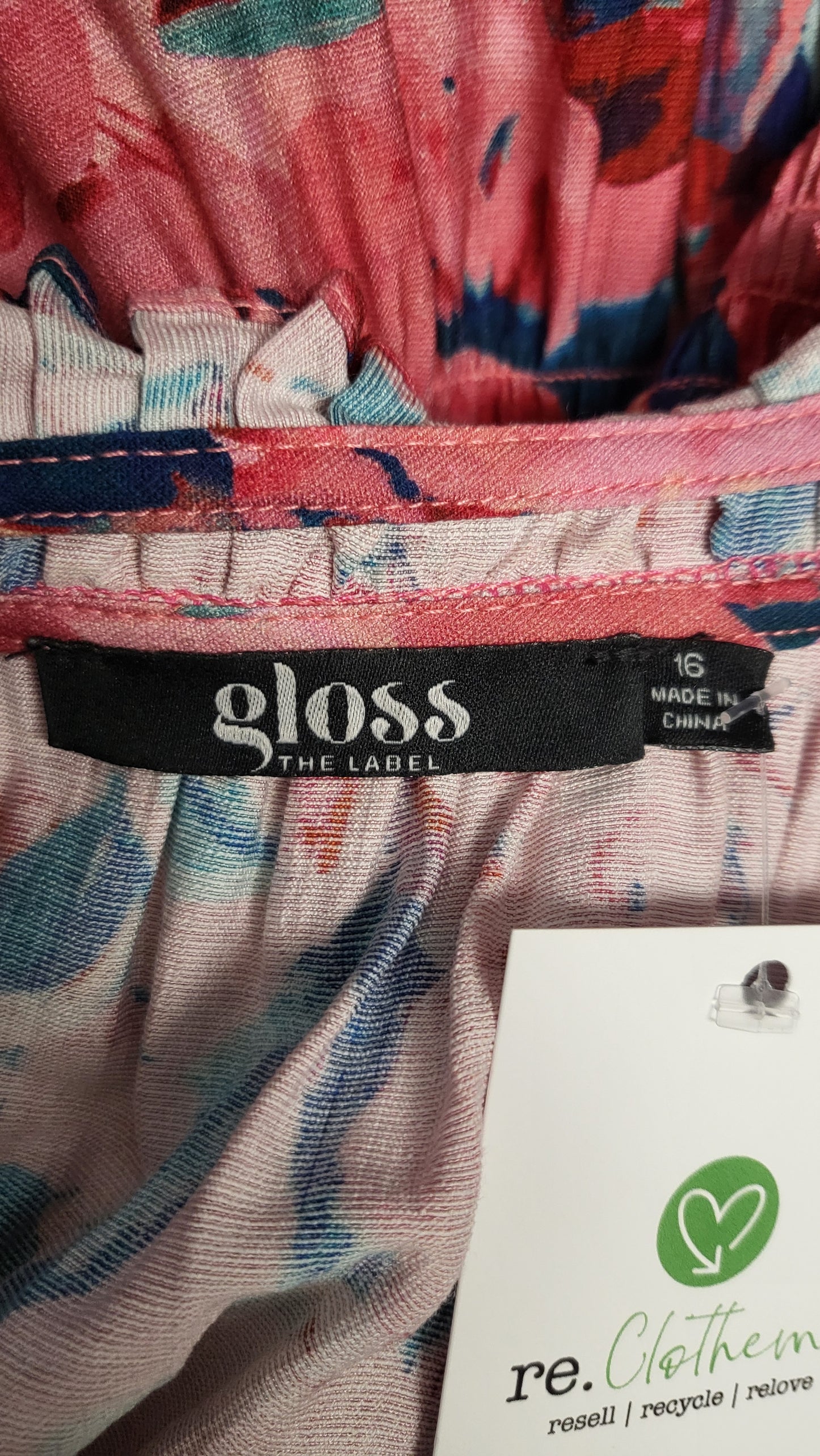 Gloss Floral Tiered Midi Dress (16)