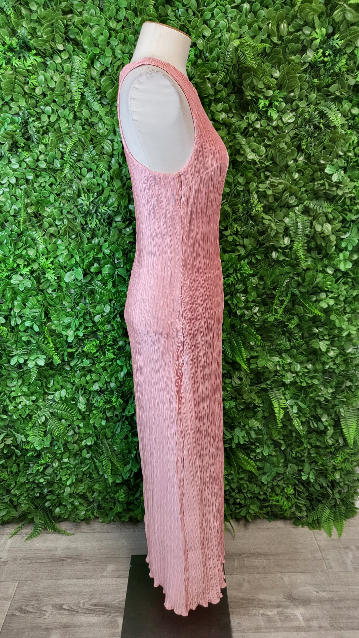 Jorge Pink Textured Dress (10)