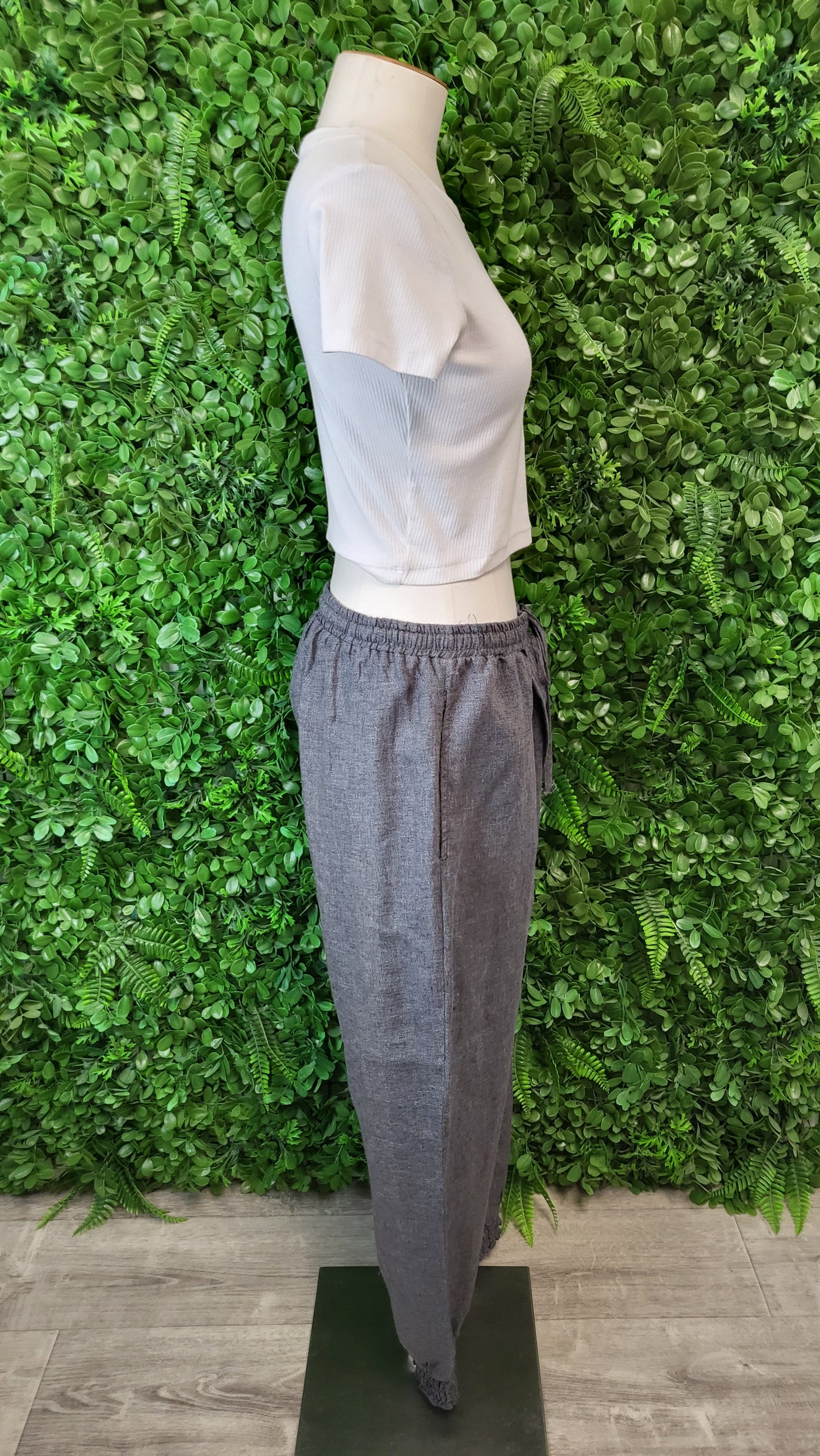 Lordship Linen Grey Linen Joggers (16)