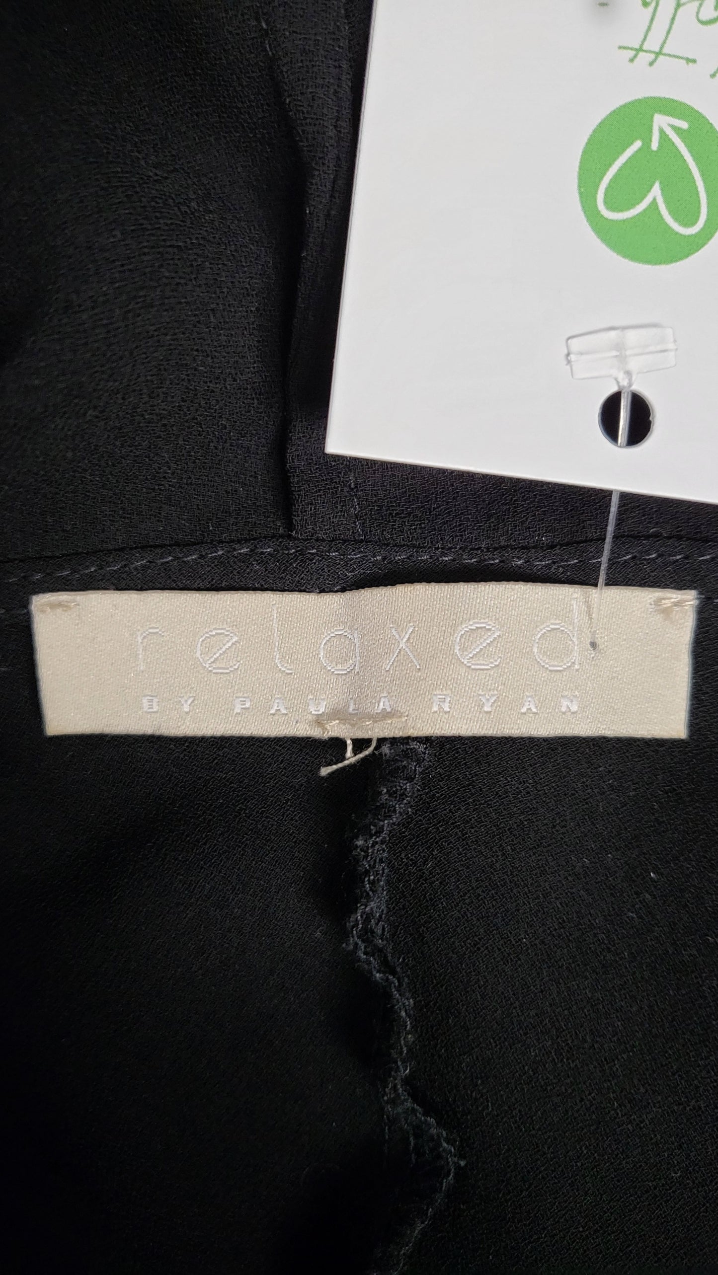 Paula Ryan Relaxed Black Sheer Hooded Top (18)