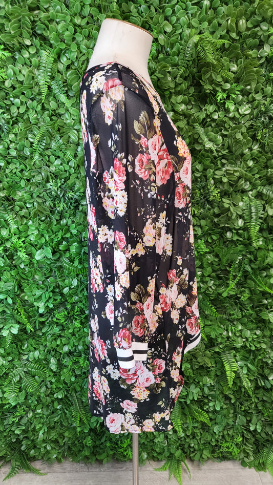 Charlo Print Mesh Top (8)
