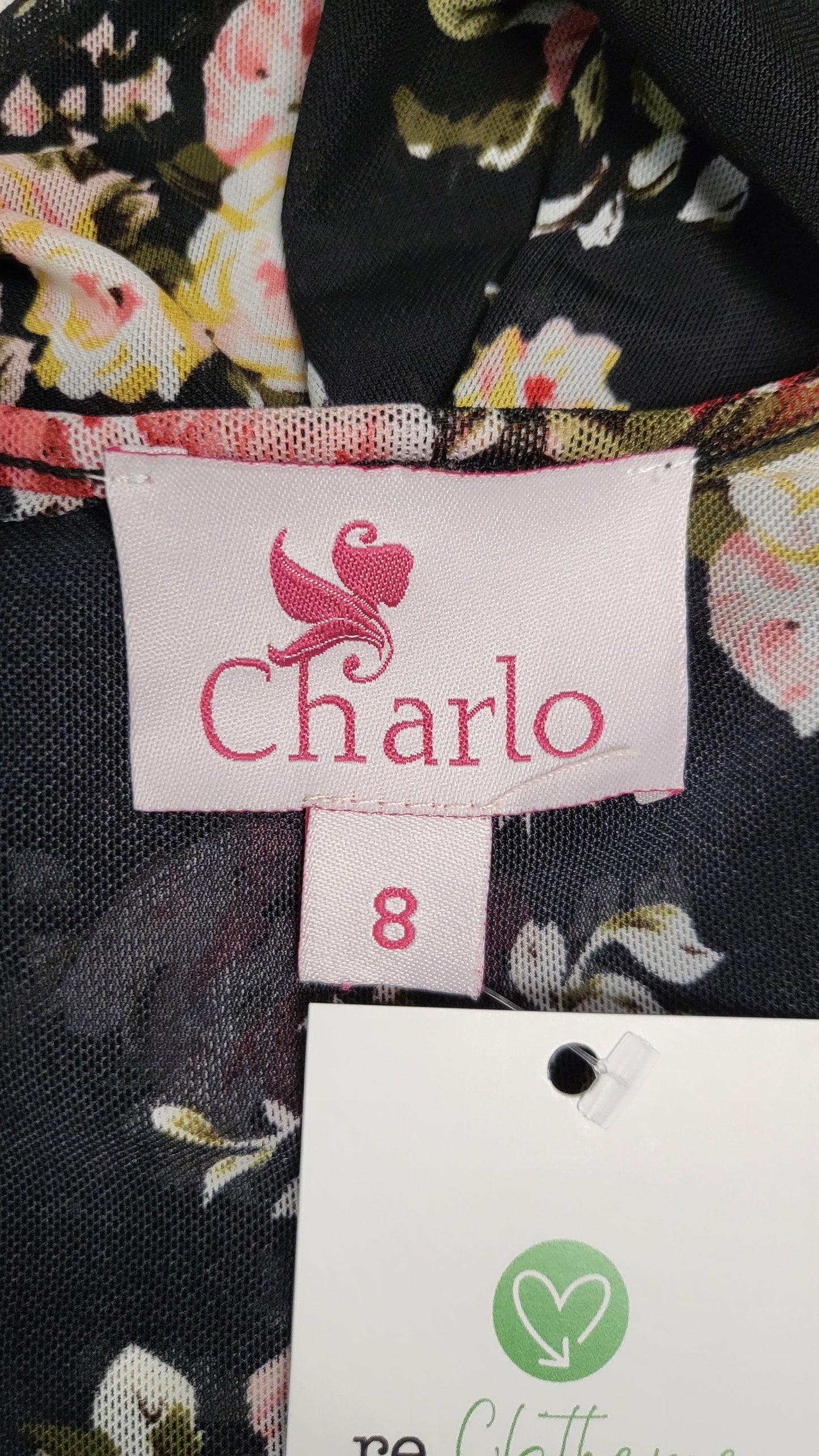 Charlo Print Mesh Top (8)