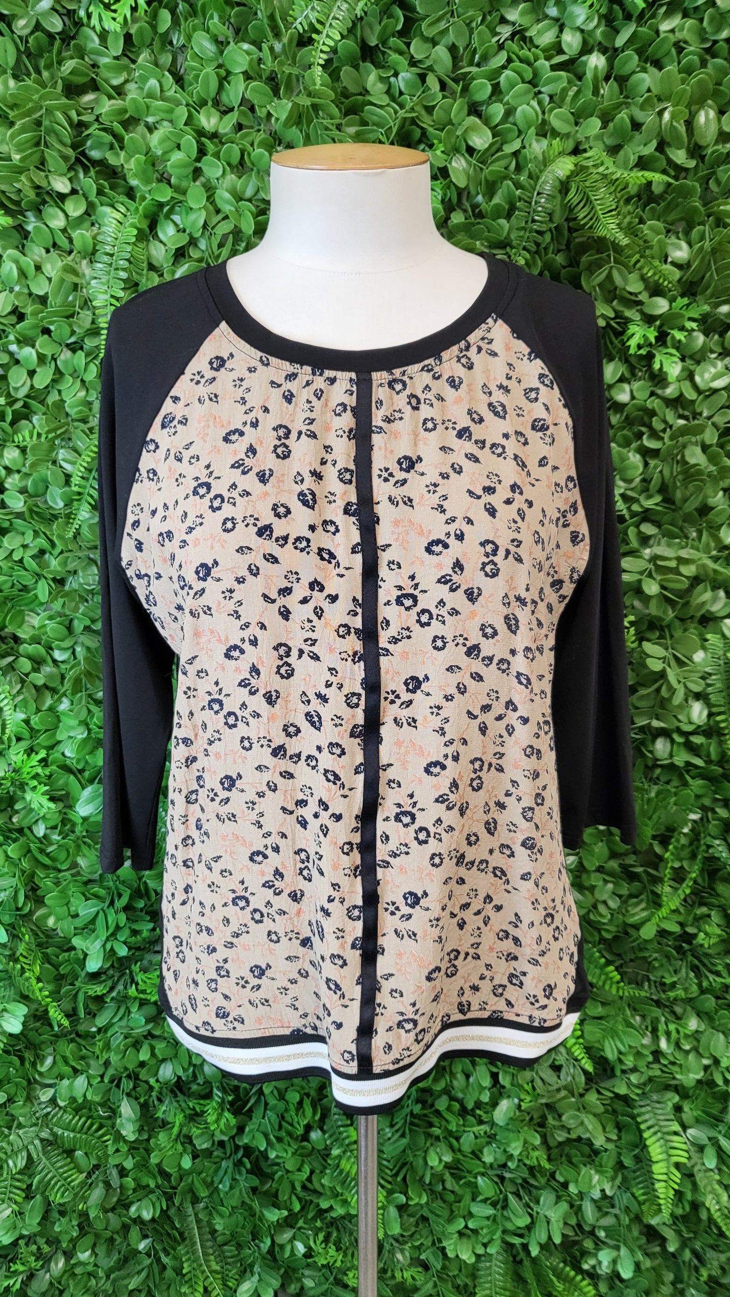 Seduce Print Contrast Top (10)