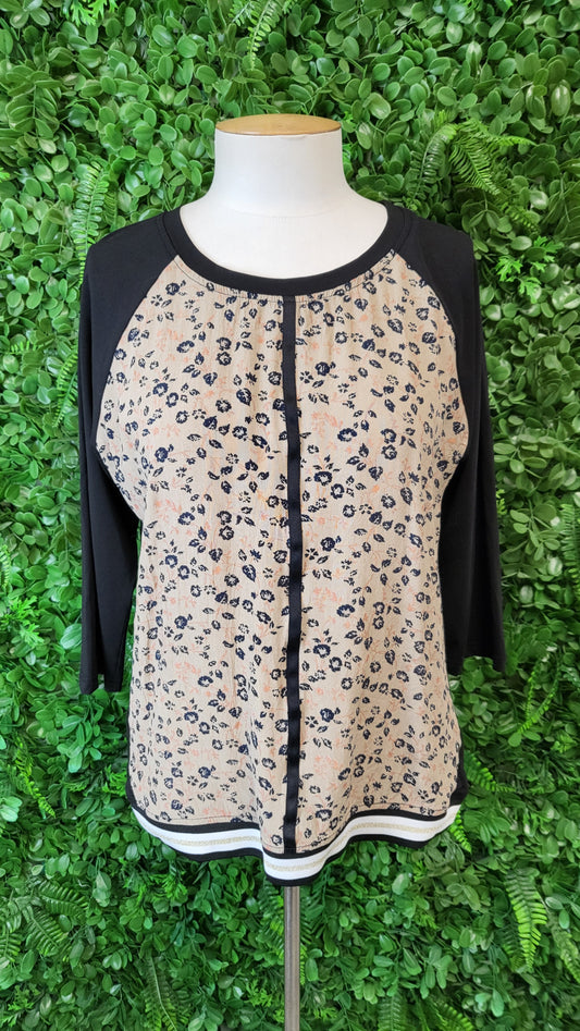 Seduce Print Contrast Top (10)