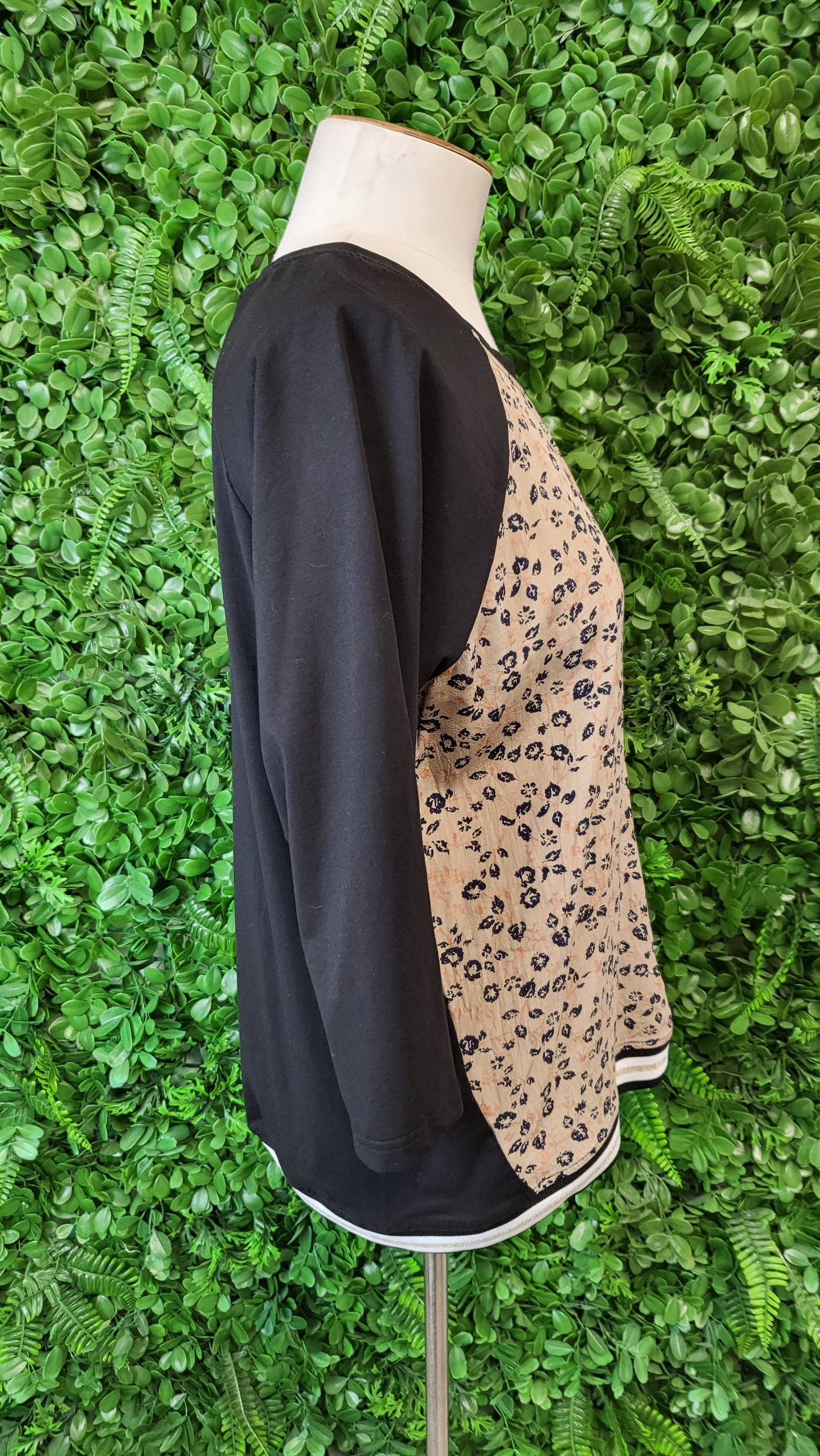 Seduce Print Contrast Top (10)