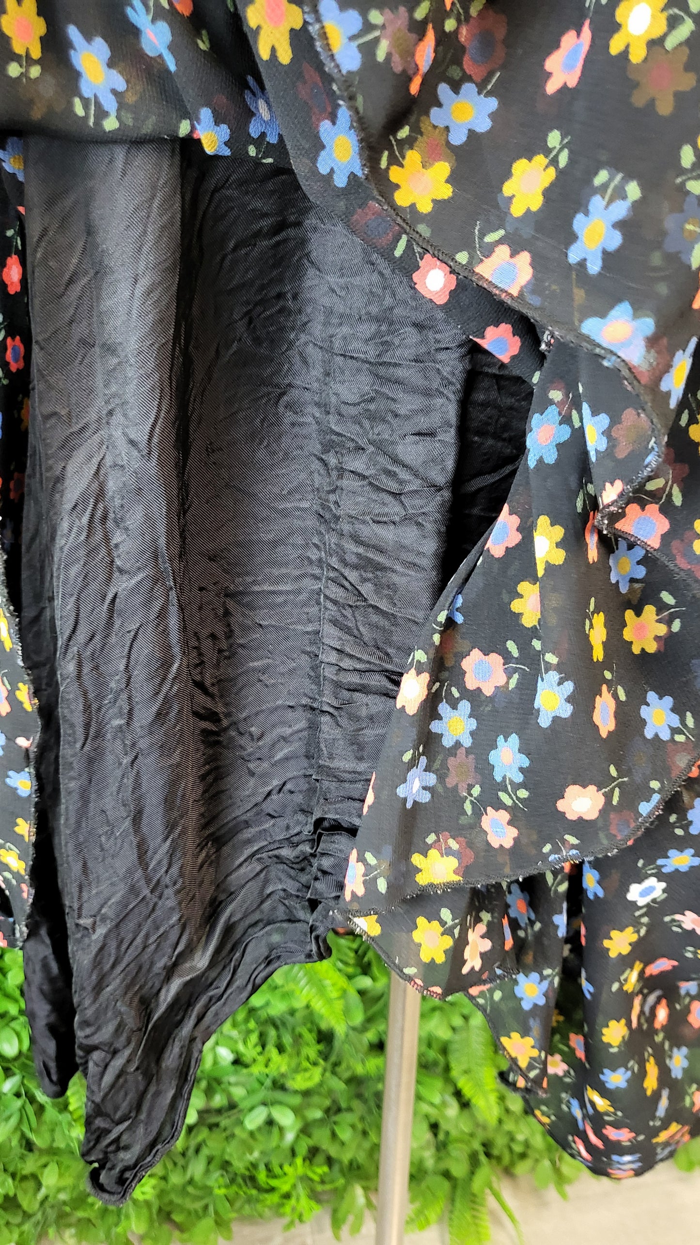 Denny Rose Print Mini Dress (10)