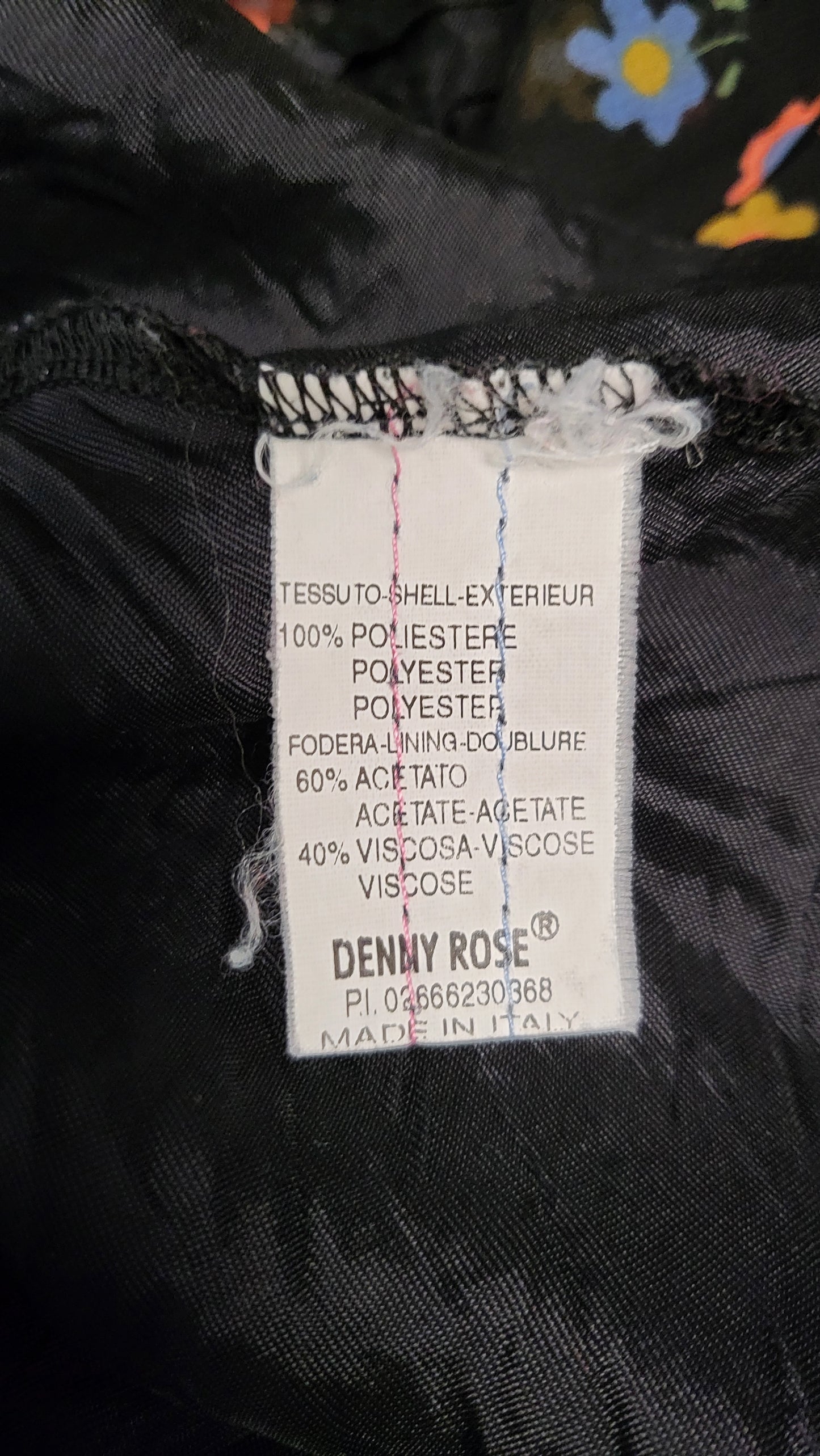Denny Rose Print Mini Dress (10)