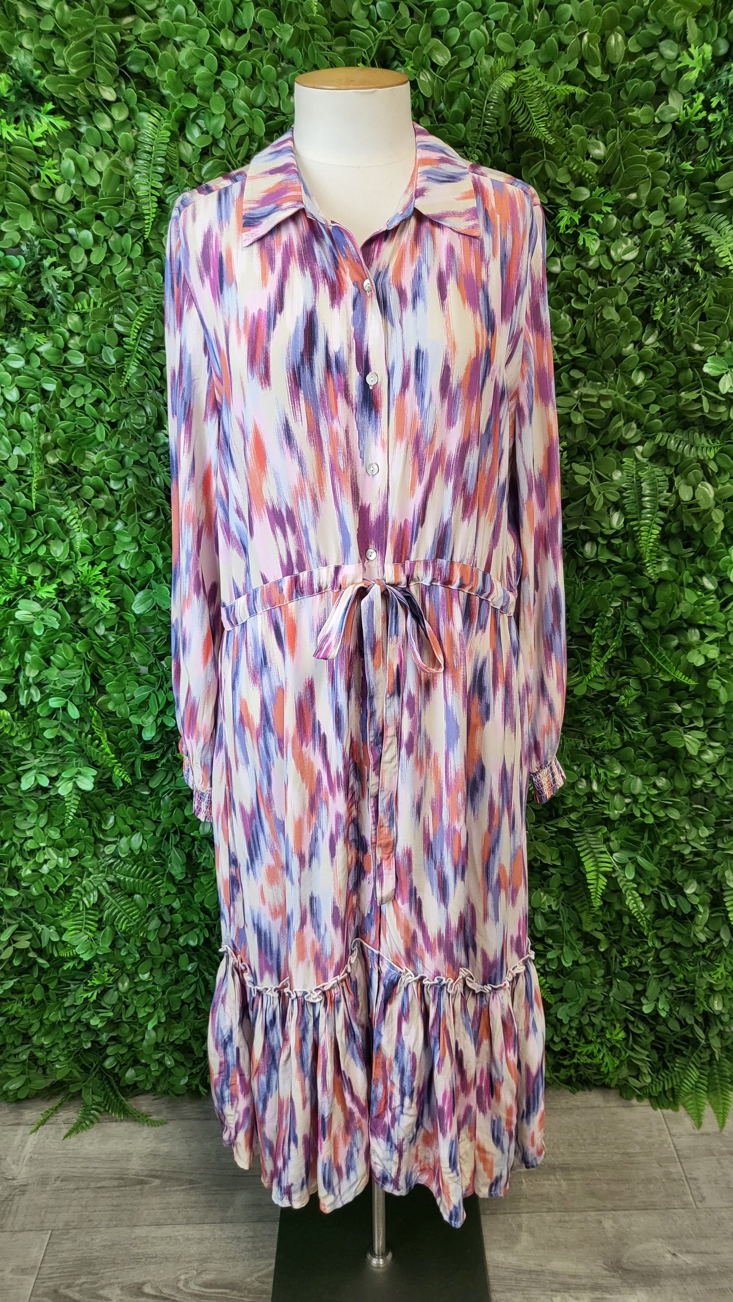 Knewe Label Multi Smudge Dress (12-14)