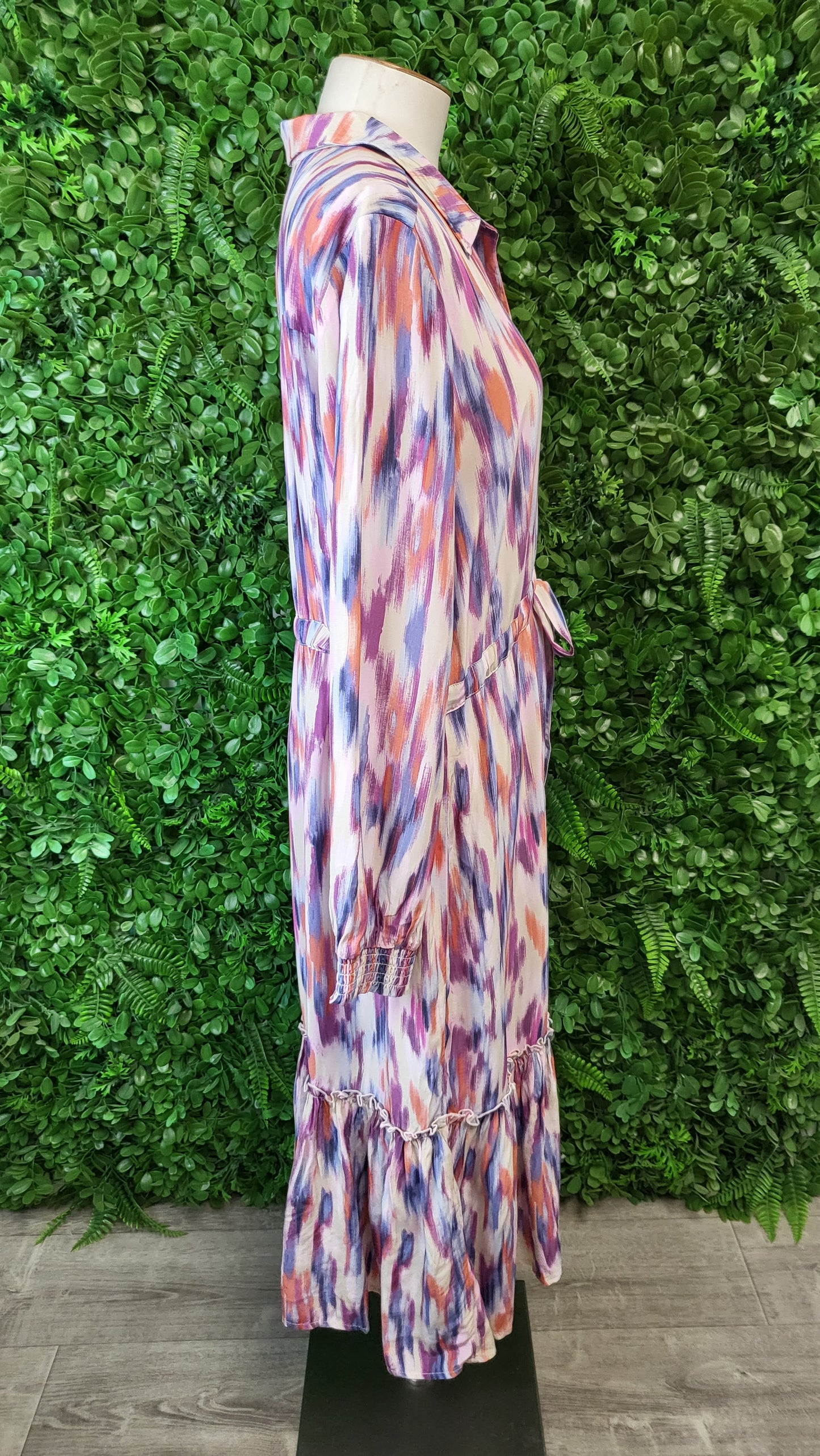 Knewe Label Multi Smudge Dress (12-14)