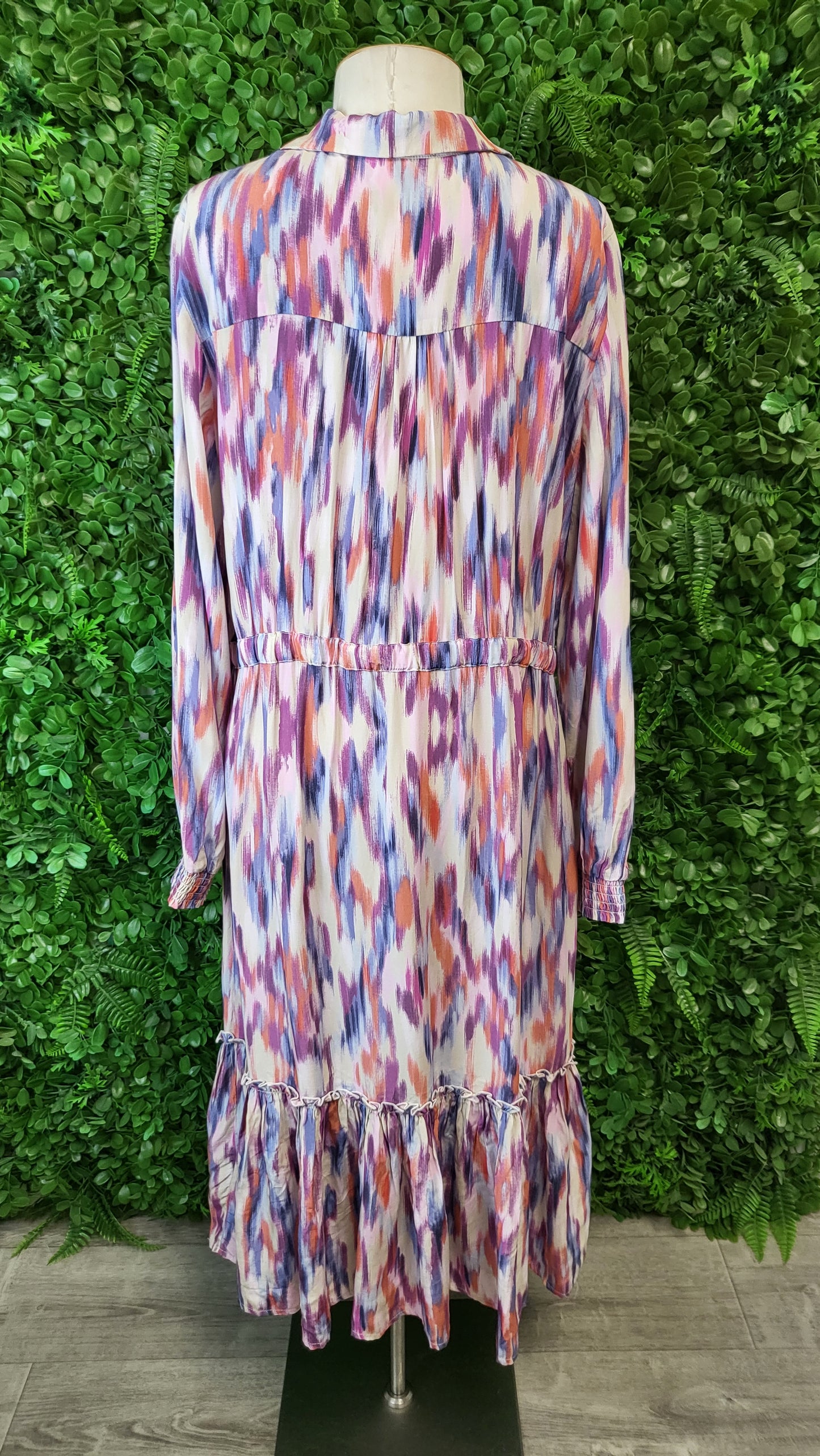 Knewe Label Multi Smudge Dress (12-14)