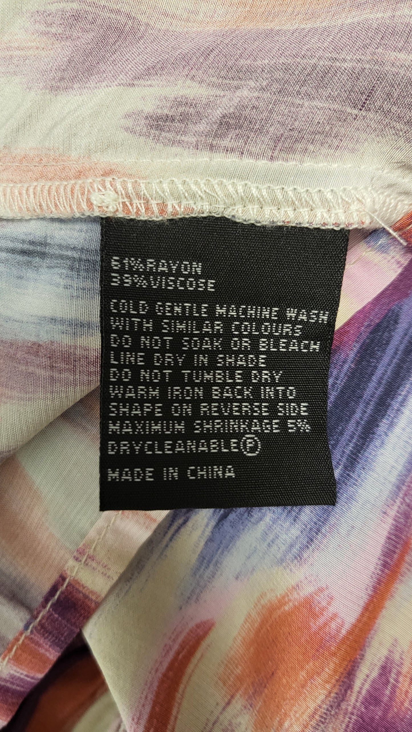 Knewe Label Multi Smudge Dress (12-14)