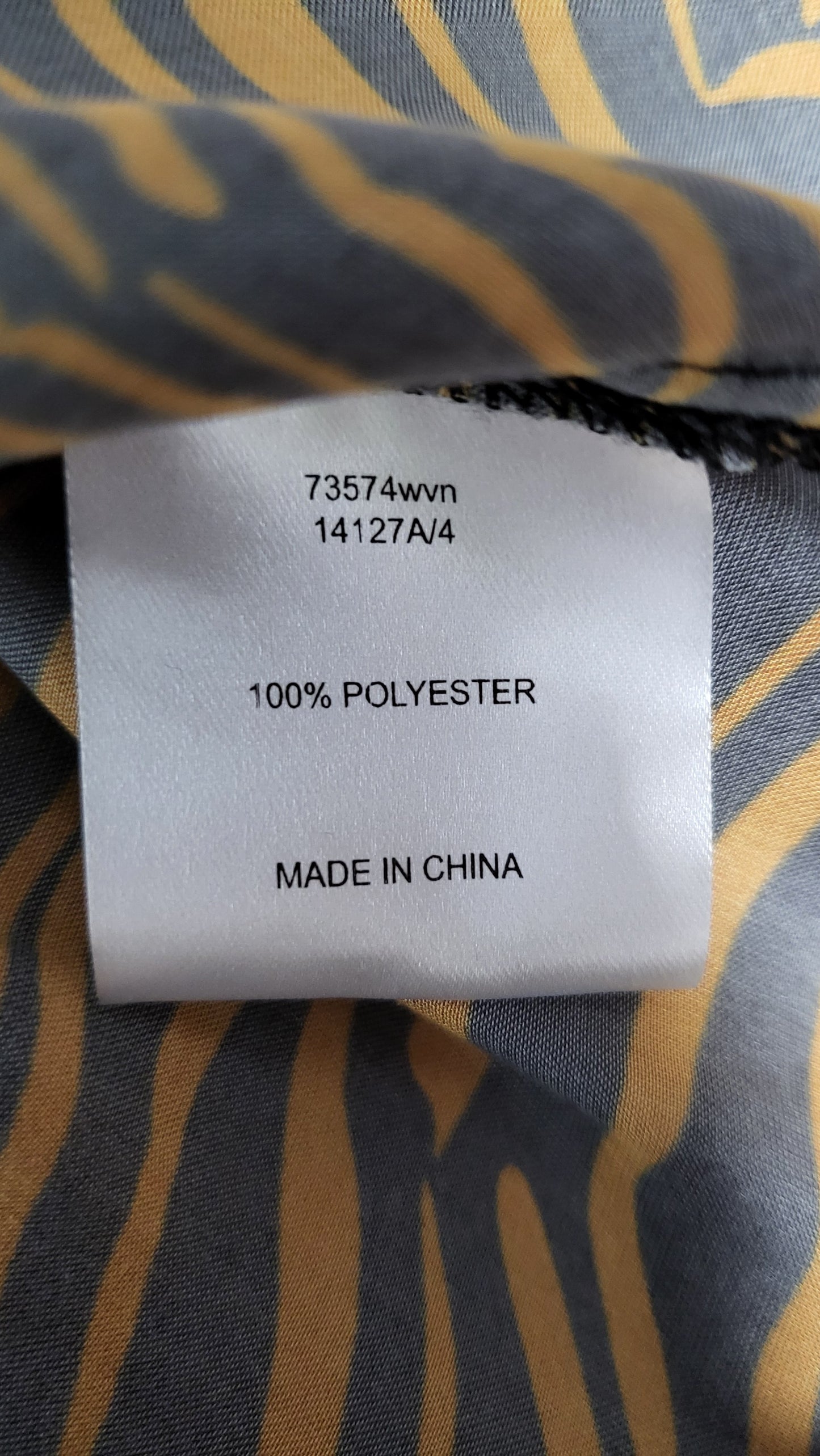 Storm Zebra Tie Neck Top (16)