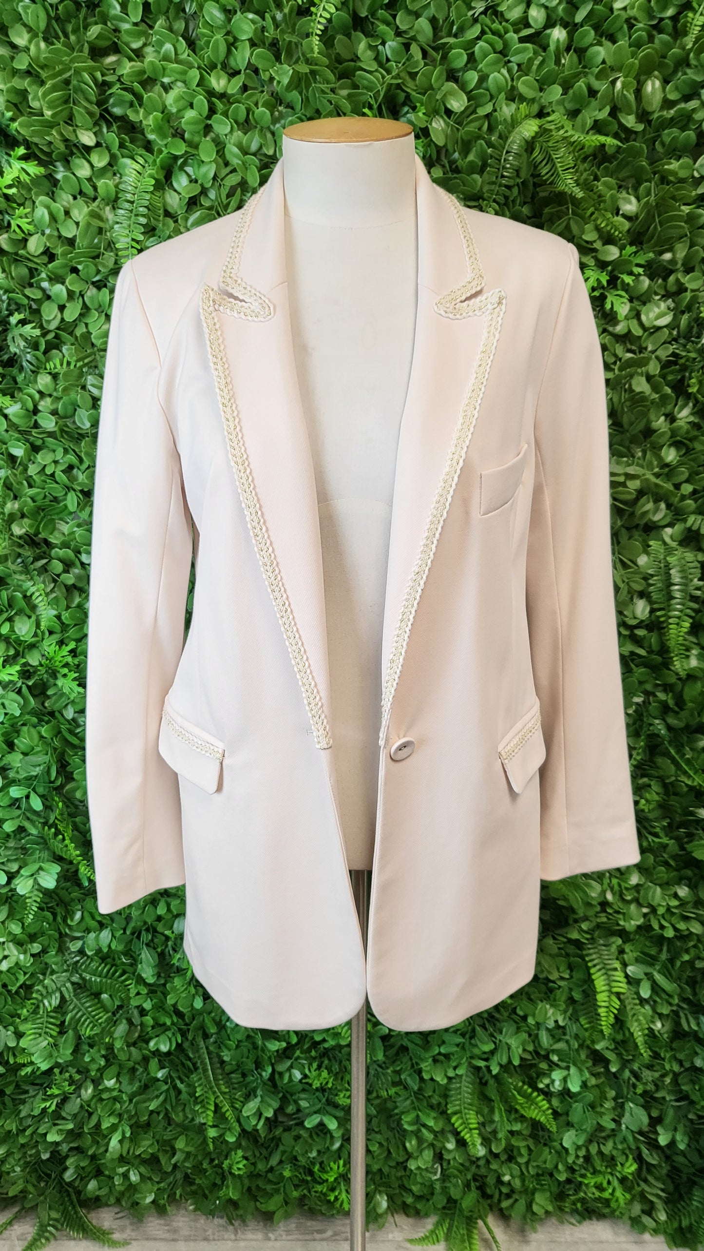 Loobies Story Cream Braided Blazer (8)
