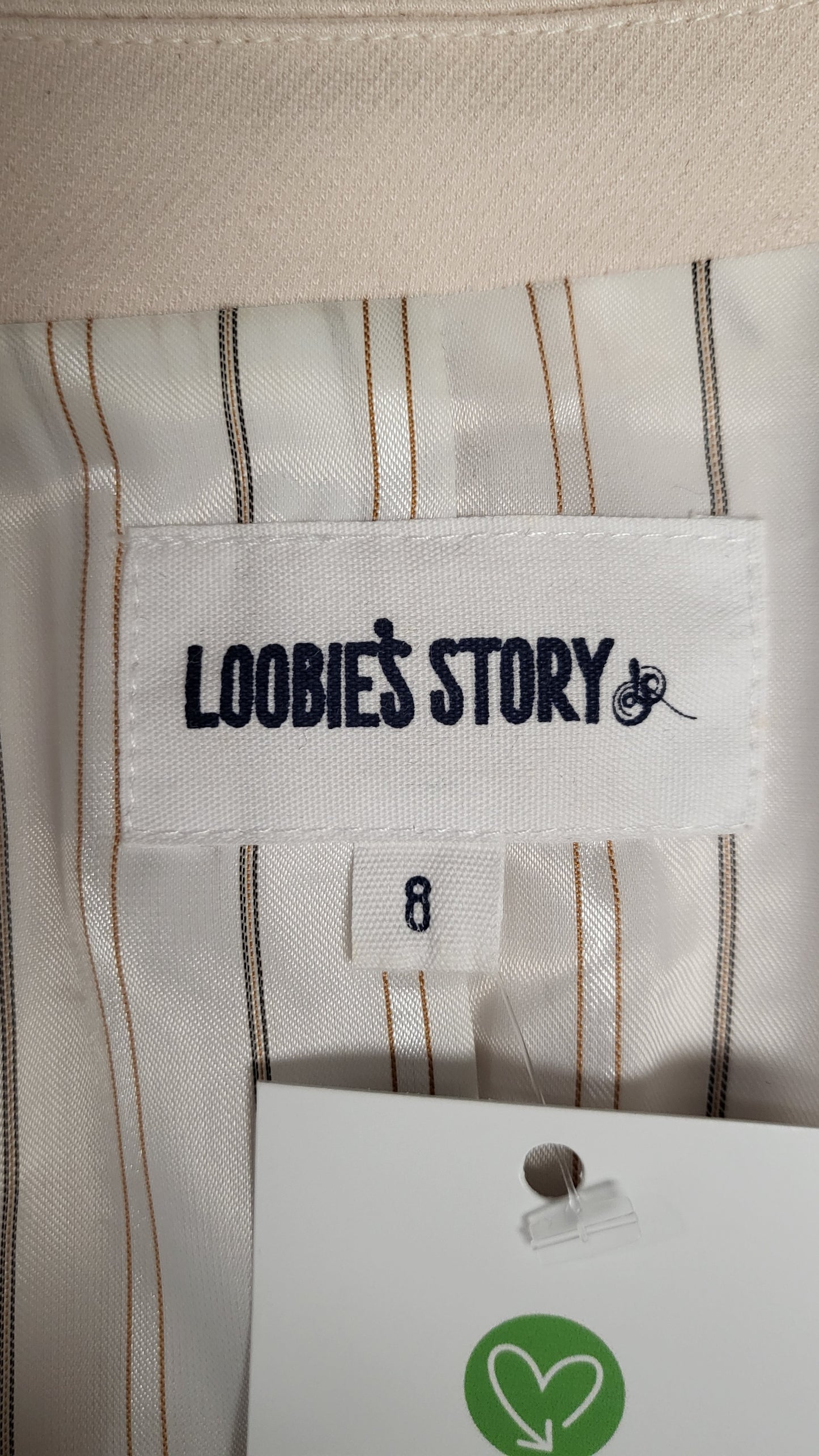Loobies Story Cream Braided Blazer (8)